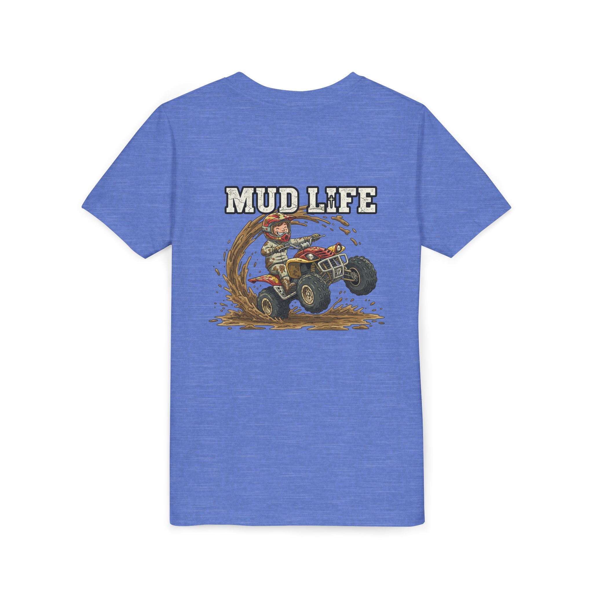 Mud Life — ATV Youth T-Shirt - RESTERATION