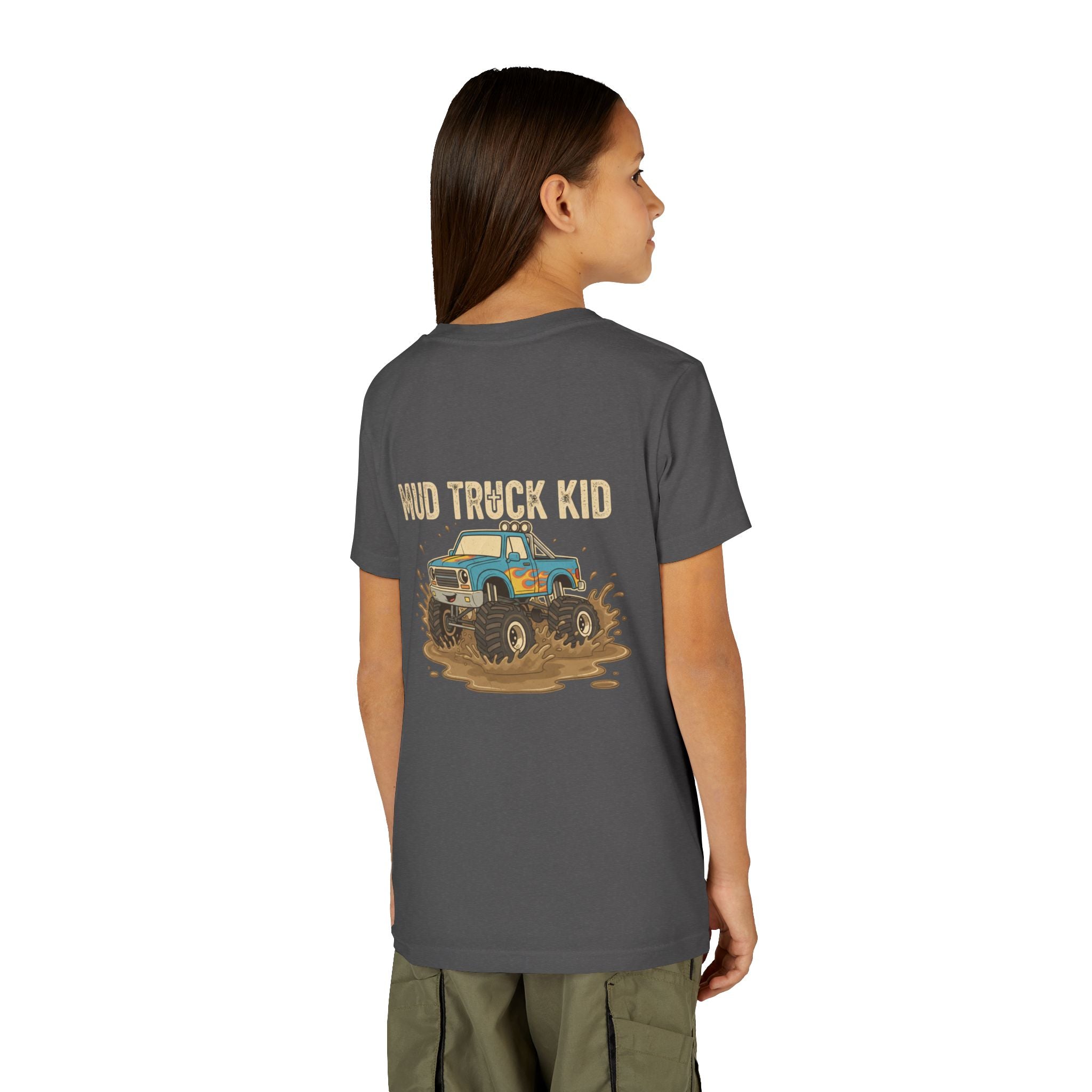 Mud Truck Kid — Youth T-Shirt - RESTERATION