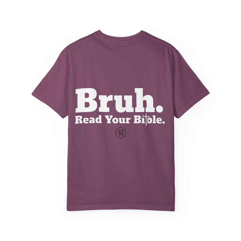 Classic White T-Shirt — Minimal Back Logo Tee - RESTERATION
