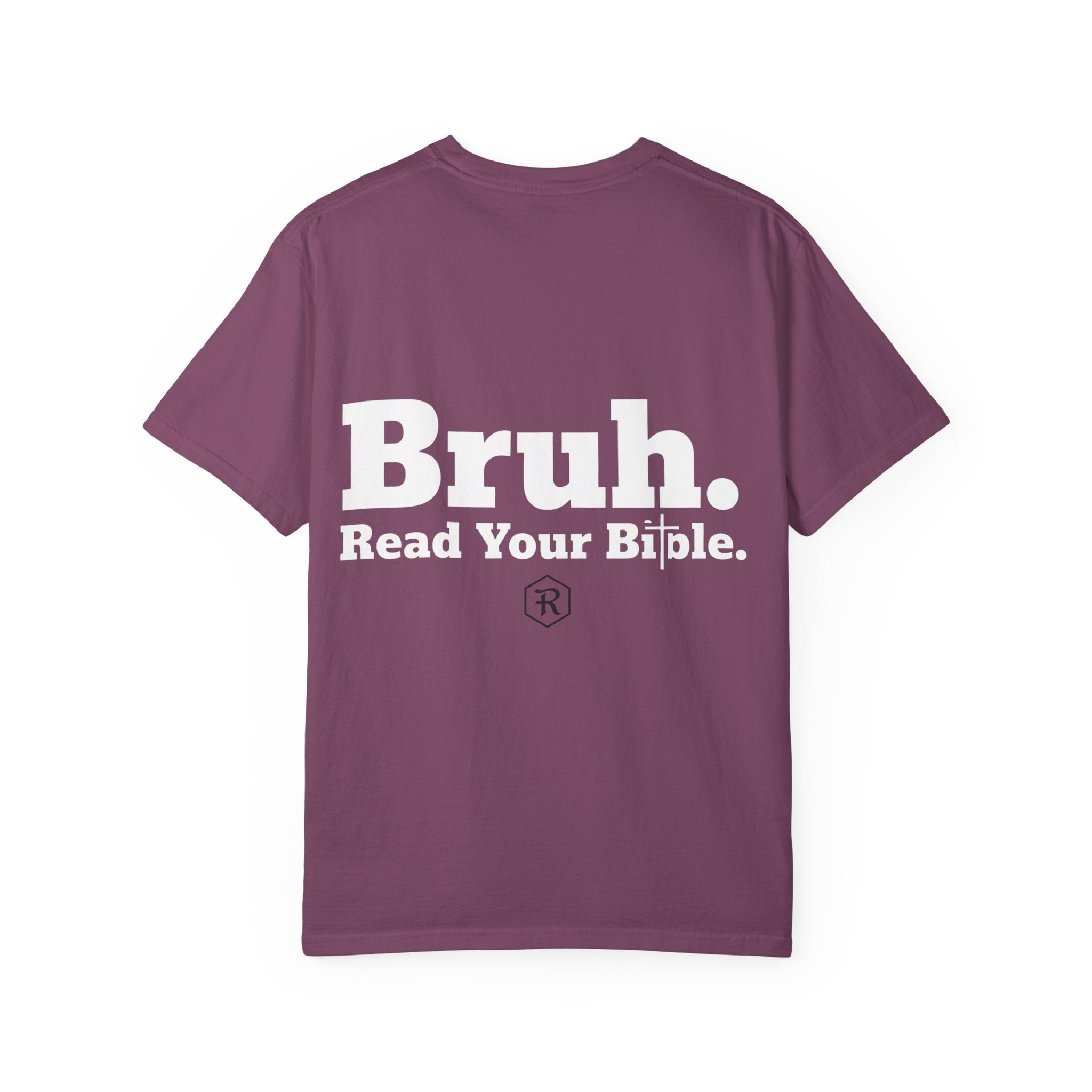 Classic White T-Shirt — Minimal Back Logo Tee - RESTERATION