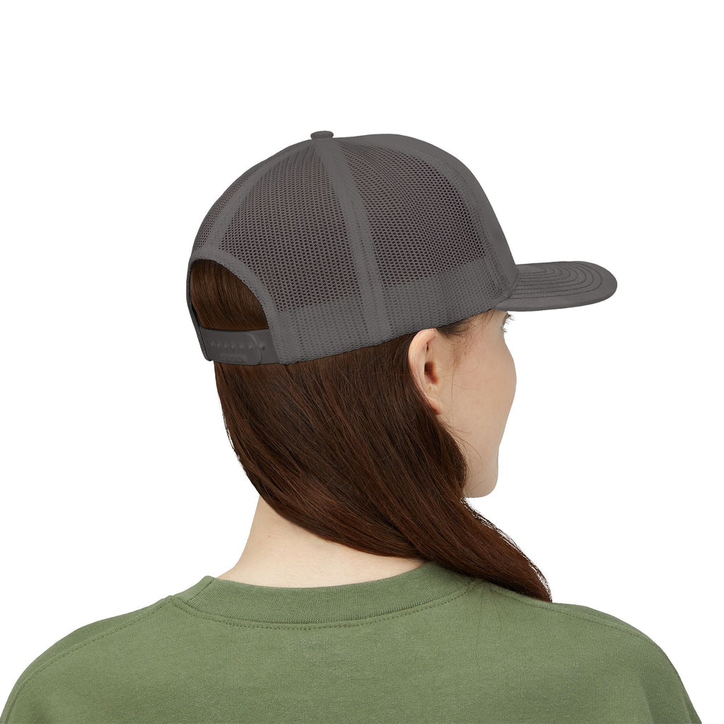 Snapback Trucker Cap | Mesh Back Adjustable Embroidered Hat | Faith Apparel - RESTERATION