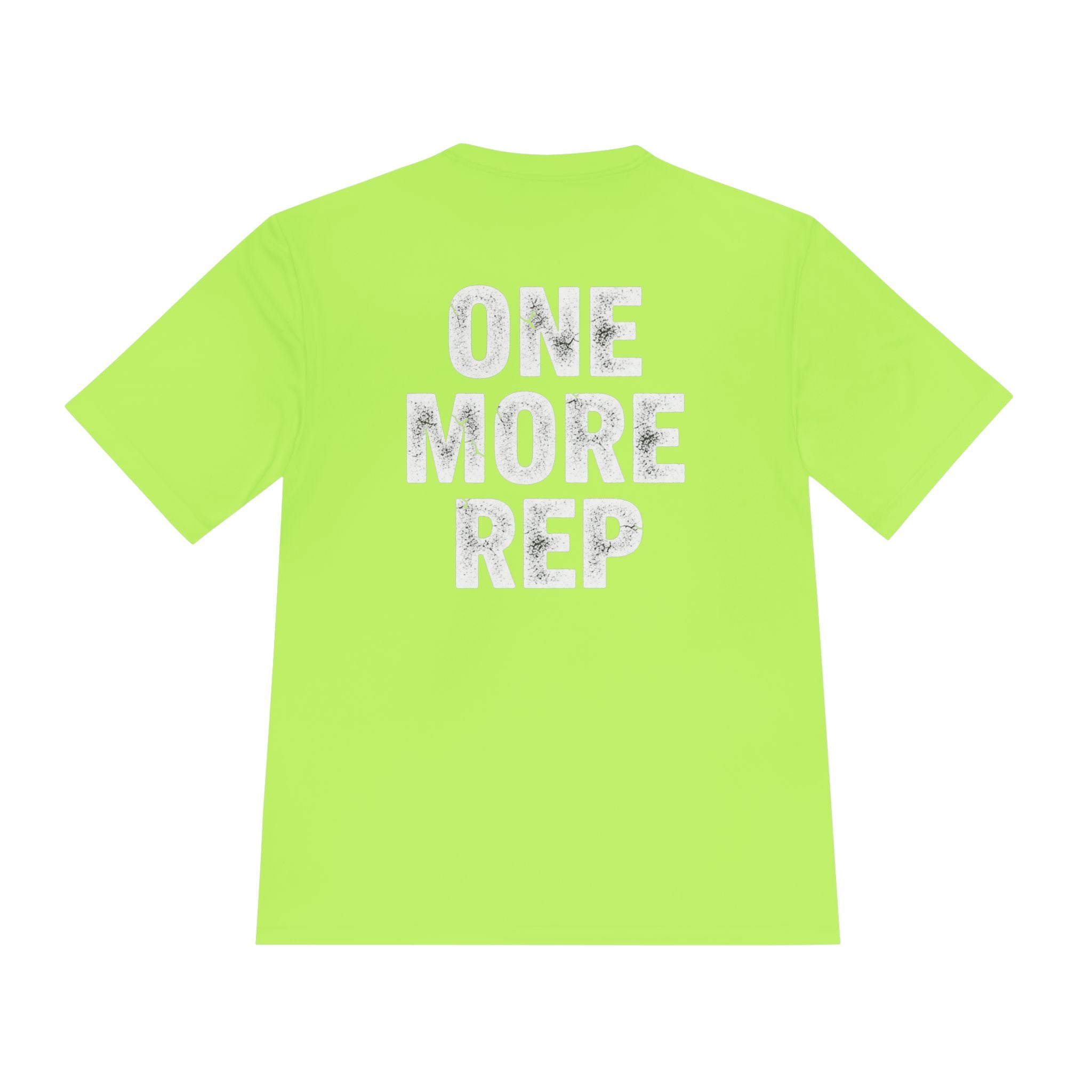 One More Rep Moisture-Wicking Tee — Gym Workout Fitness Shirt - RESTERATION