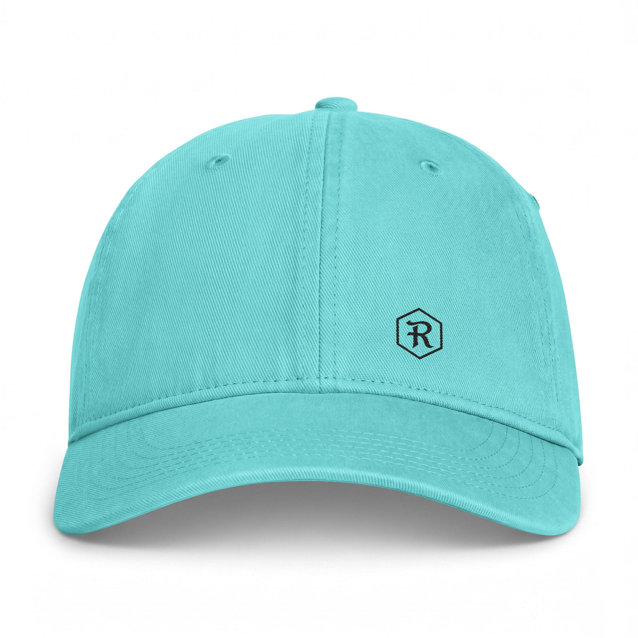 Washed Coastal Dad Hat | Embroidered Adjustable Cap | Faith Apparel - RESTERATION