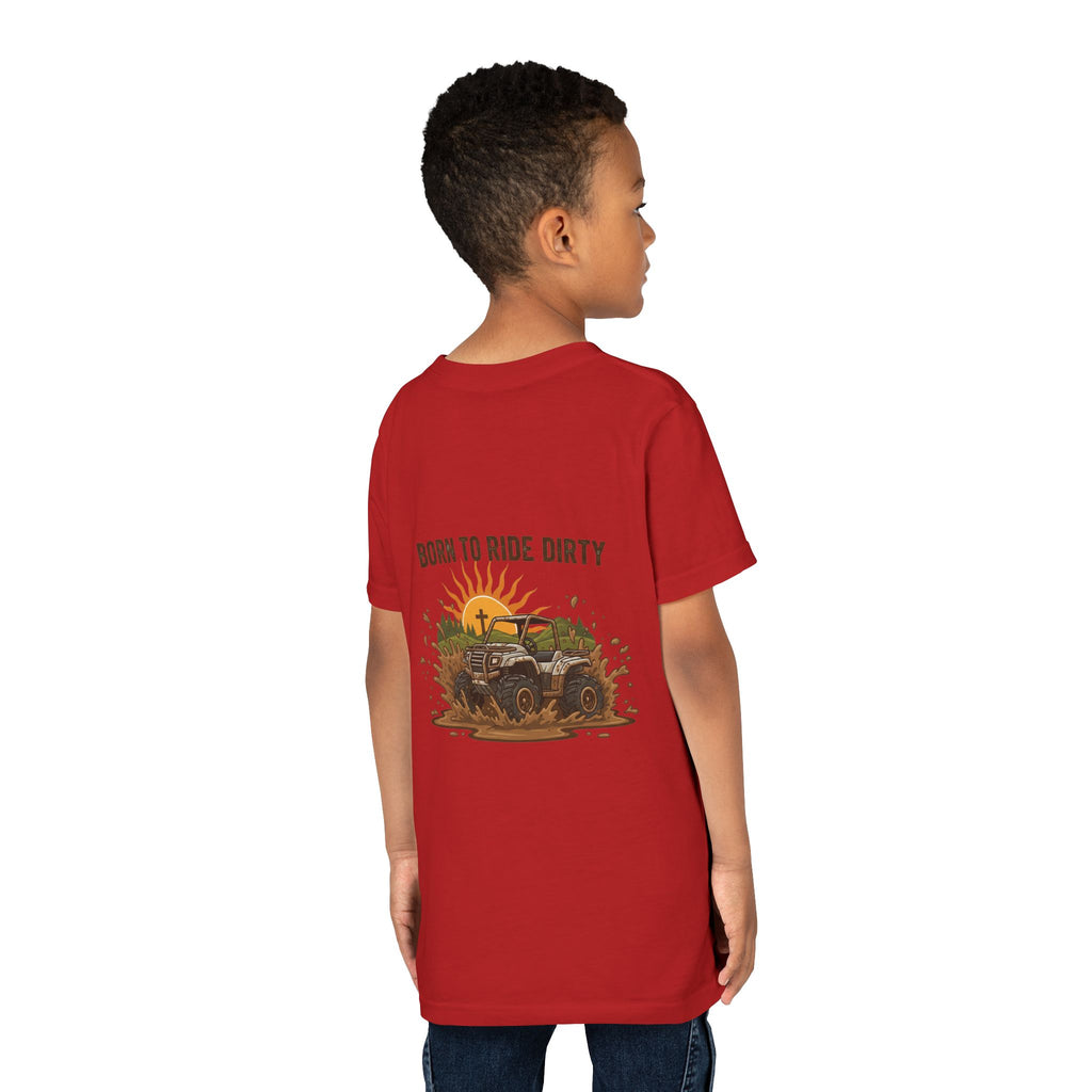 Born to Ride Dirty — Youth T-Shirt - RESTERATION