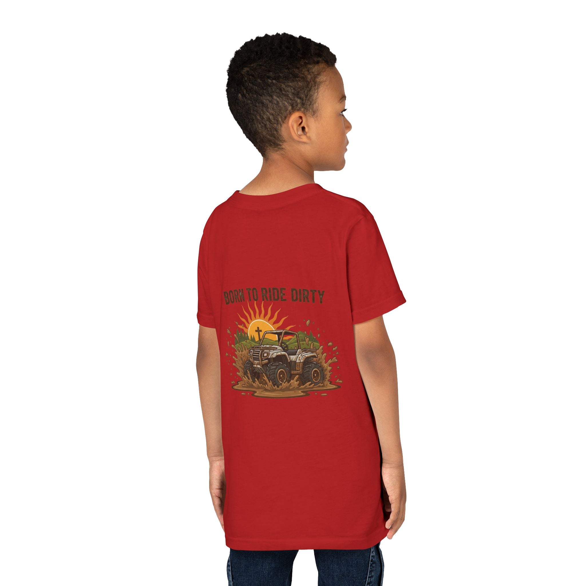 Born to Ride Dirty — Youth T-Shirt - RESTERATION