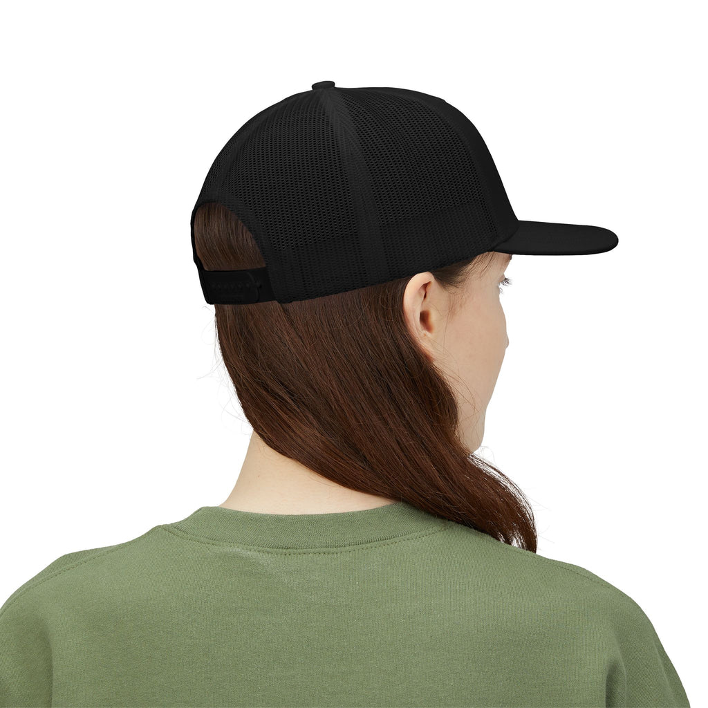 Classic Snapback Trucker Cap | Mesh Back Embroidered Hat | Faith Apparel - RESTERATION