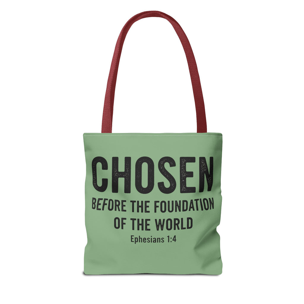 RESTERATION 'Chosen' Faith Tote Bag — Western Floral & Horseshoe Design | 3 Sizes