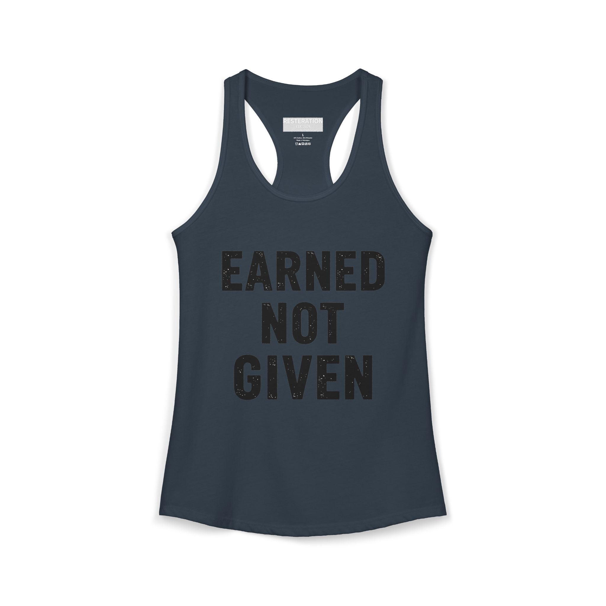 Women's Ideal Racerback Tank — Faith Over Fear - RESTERATION
