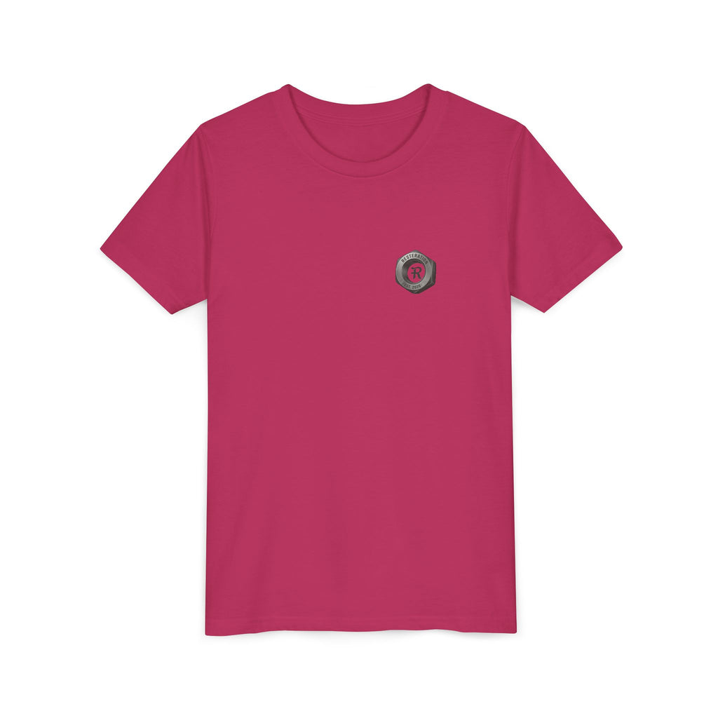 Rooted in Grit — Christian Youth T-Shirt (Colossians 3:23) - RESTERATION