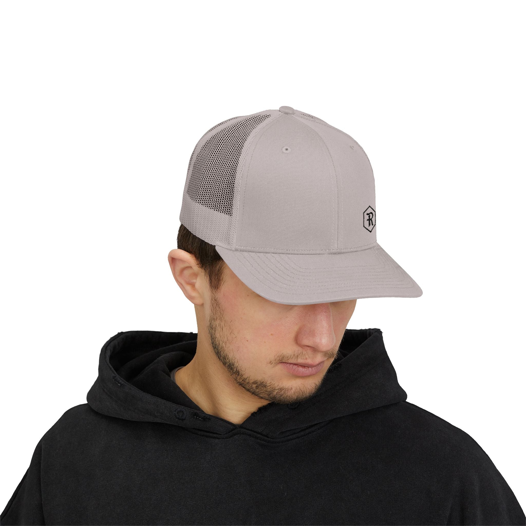 Snapback Trucker Cap | Mesh Back Adjustable Embroidered Hat | Faith Apparel - RESTERATION