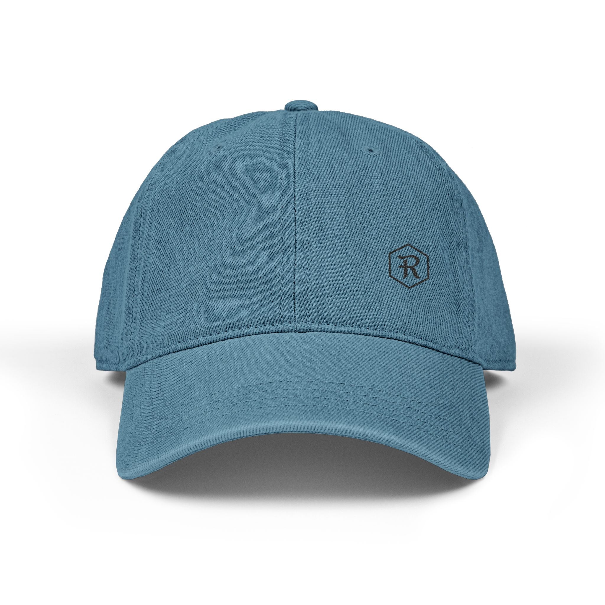 Embroidered Denim Hat | Classic Adjustable Baseball Cap | Faith Apparel - RESTERATION