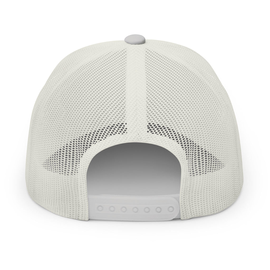 Embroidered Patch Trucker Cap | Snapback Mesh Back Hat | Faith Apparel - RESTERATION