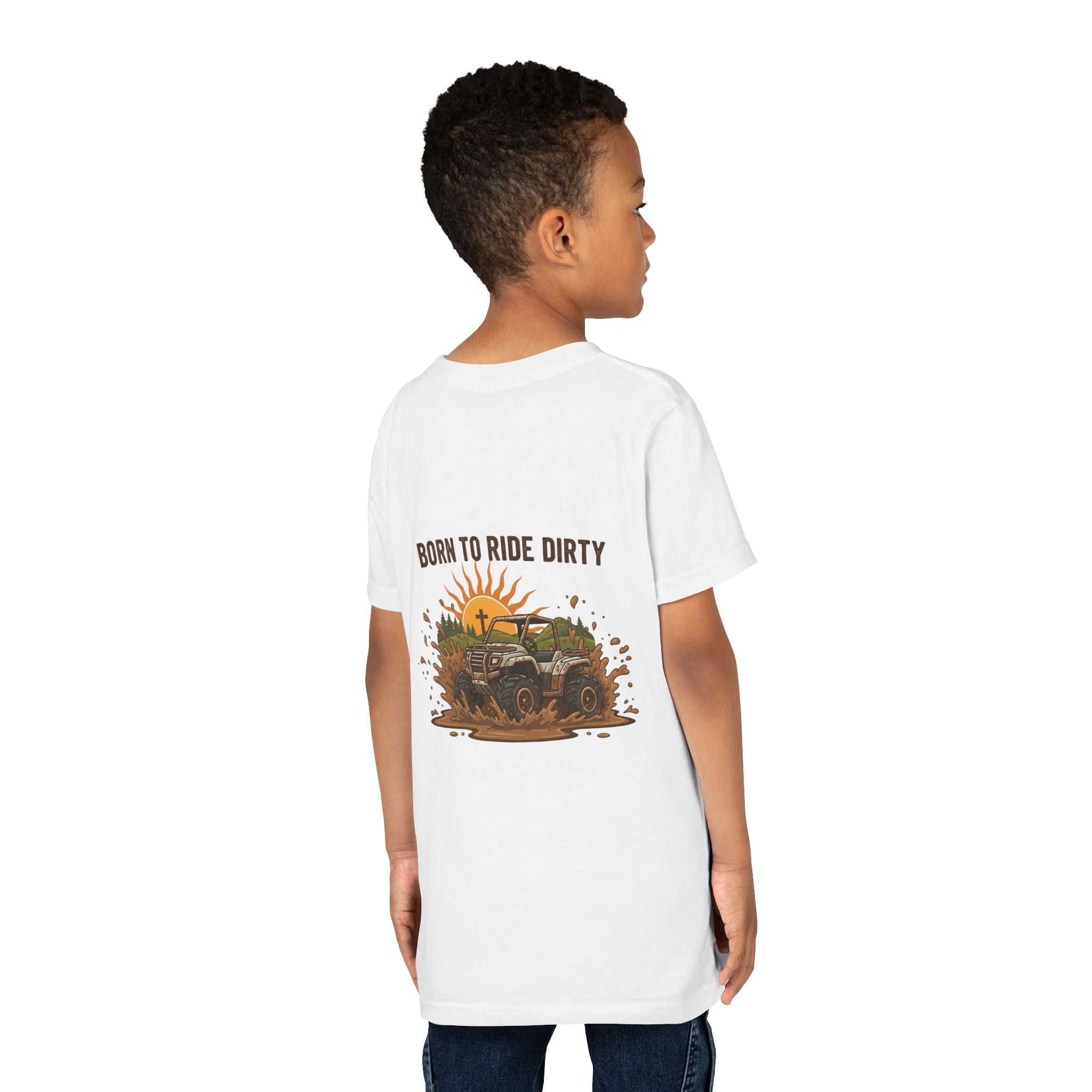 Born to Ride Dirty — Youth T-Shirt - RESTERATION