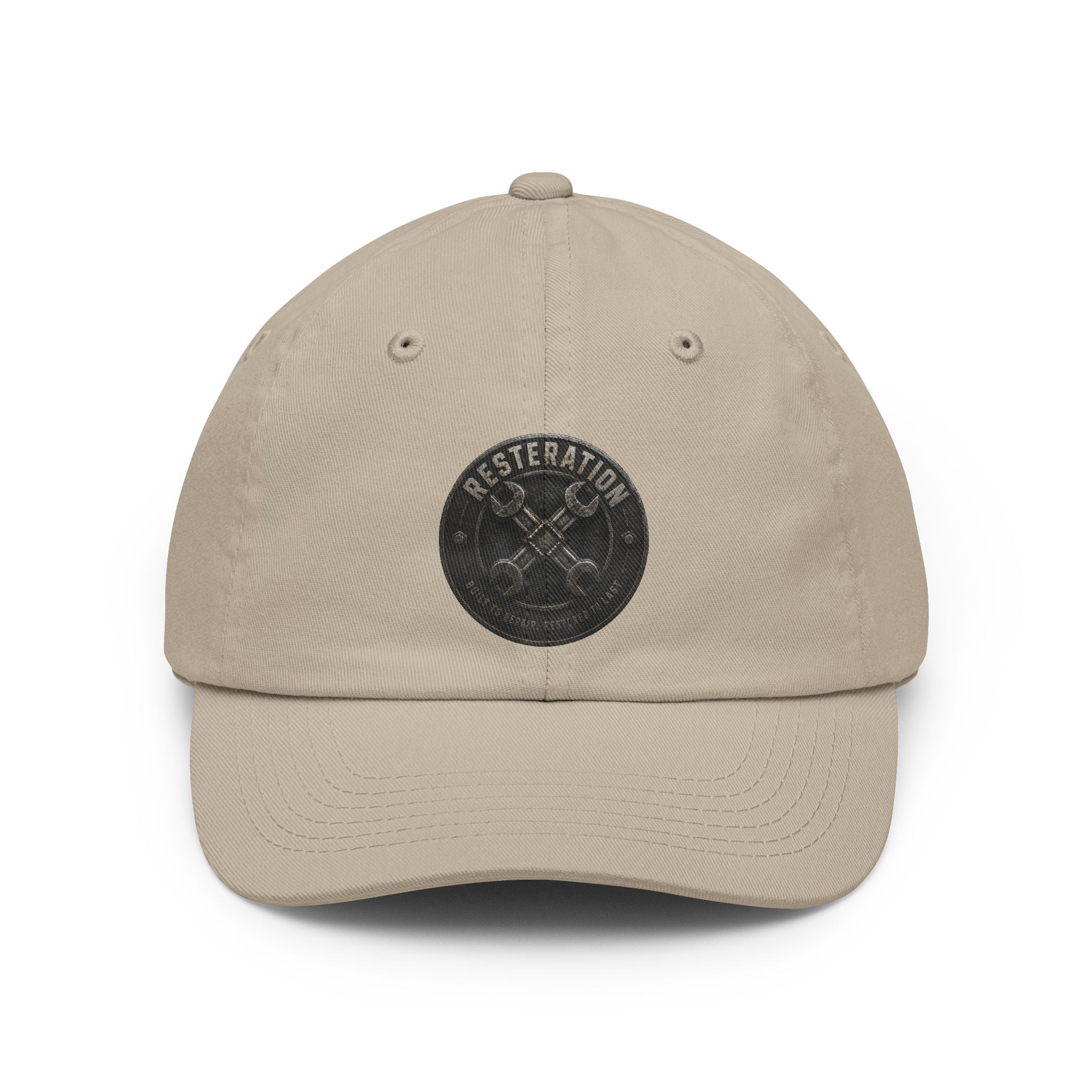 RESTERATION Dad Hat — Crossed Wrenches Embroidered Cap