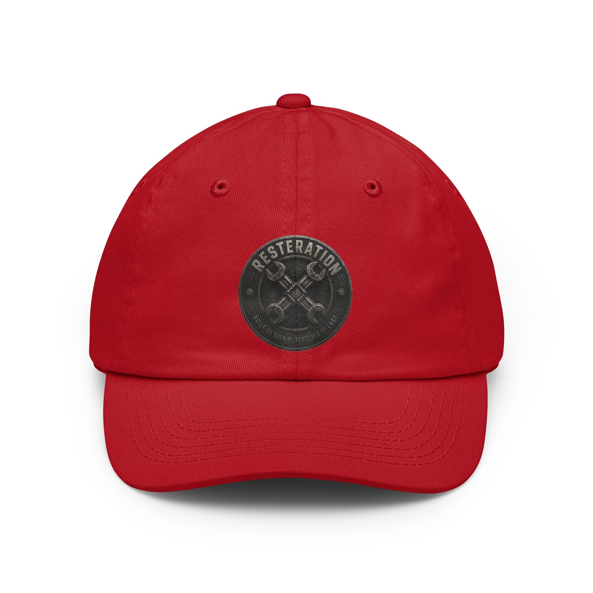 RESTERATION Dad Hat — Crossed Wrenches Embroidered Cap
