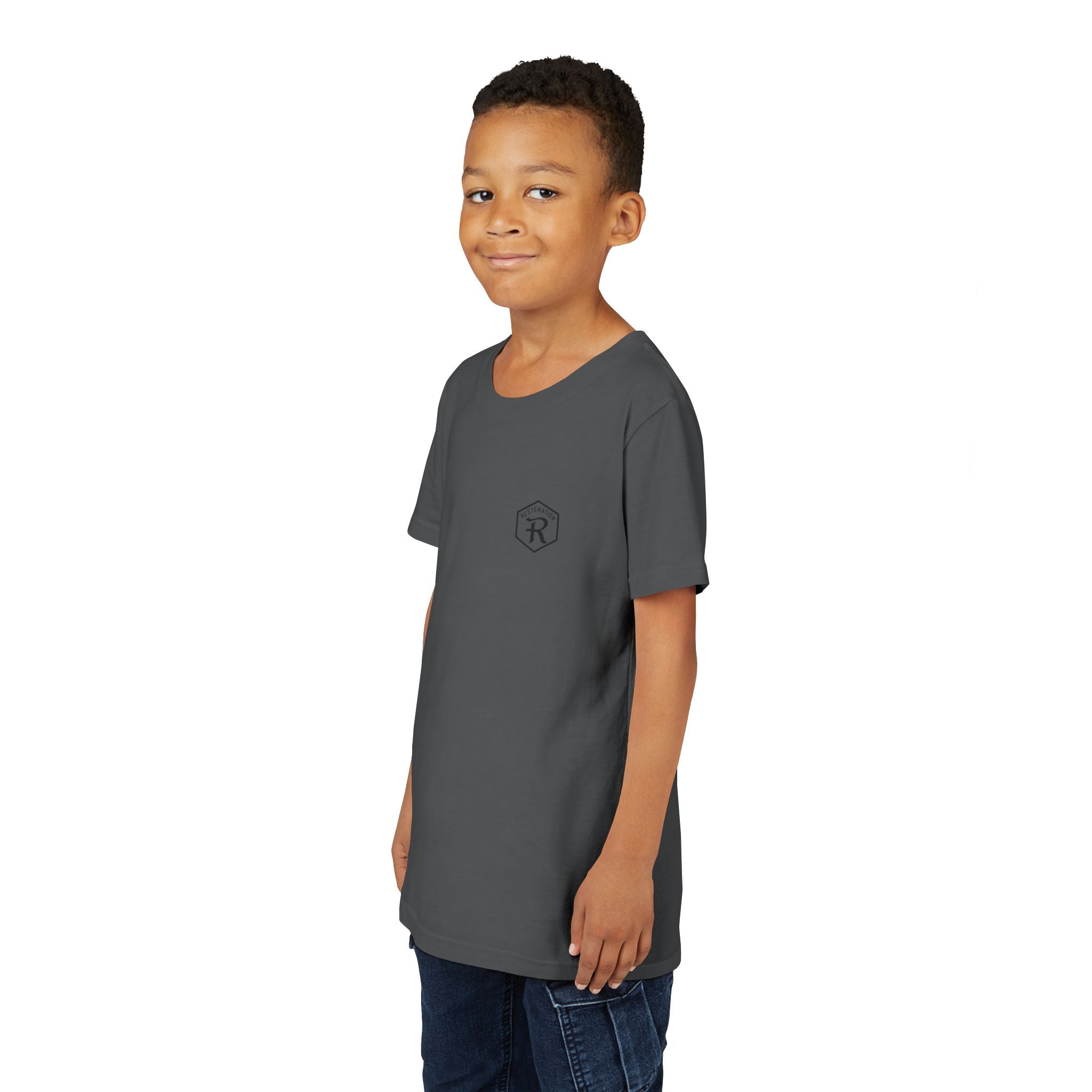 Kind Heart Brave Soul — Inspirational Youth T-Shirt - RESTERATION
