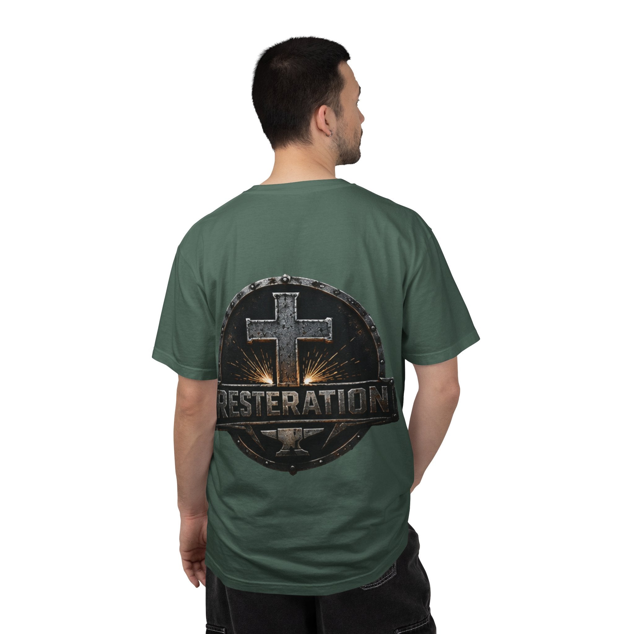 Restoration Cross Graphic T-Shirt - RESTERATION