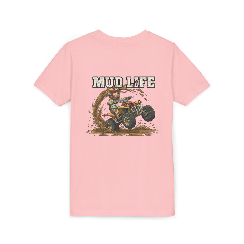 Mud Life — ATV Youth T-Shirt - RESTERATION