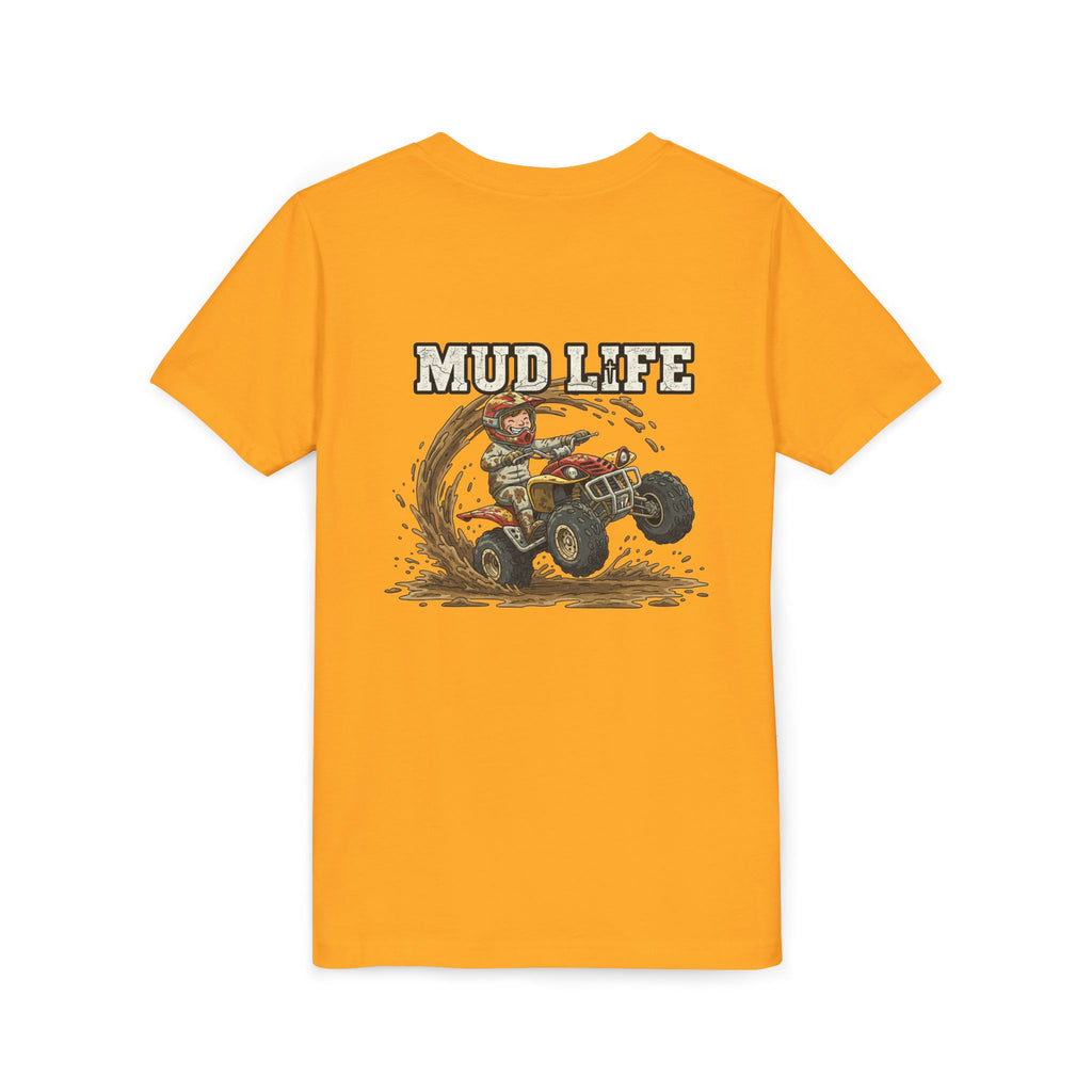Mud Life — ATV Youth T-Shirt - RESTERATION