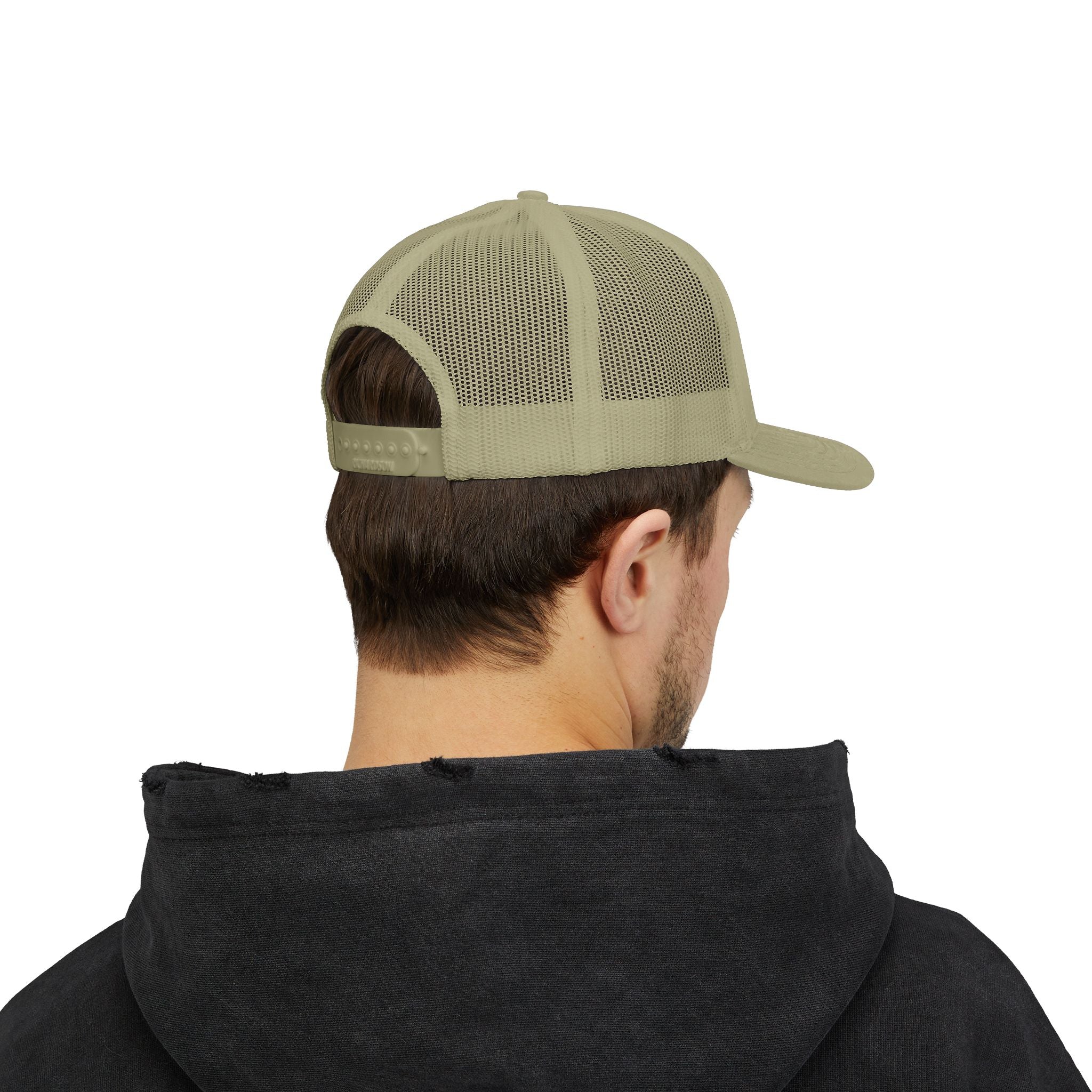 Snapback Trucker Cap | Mesh Back Adjustable Embroidered Hat | Faith Apparel - RESTERATION