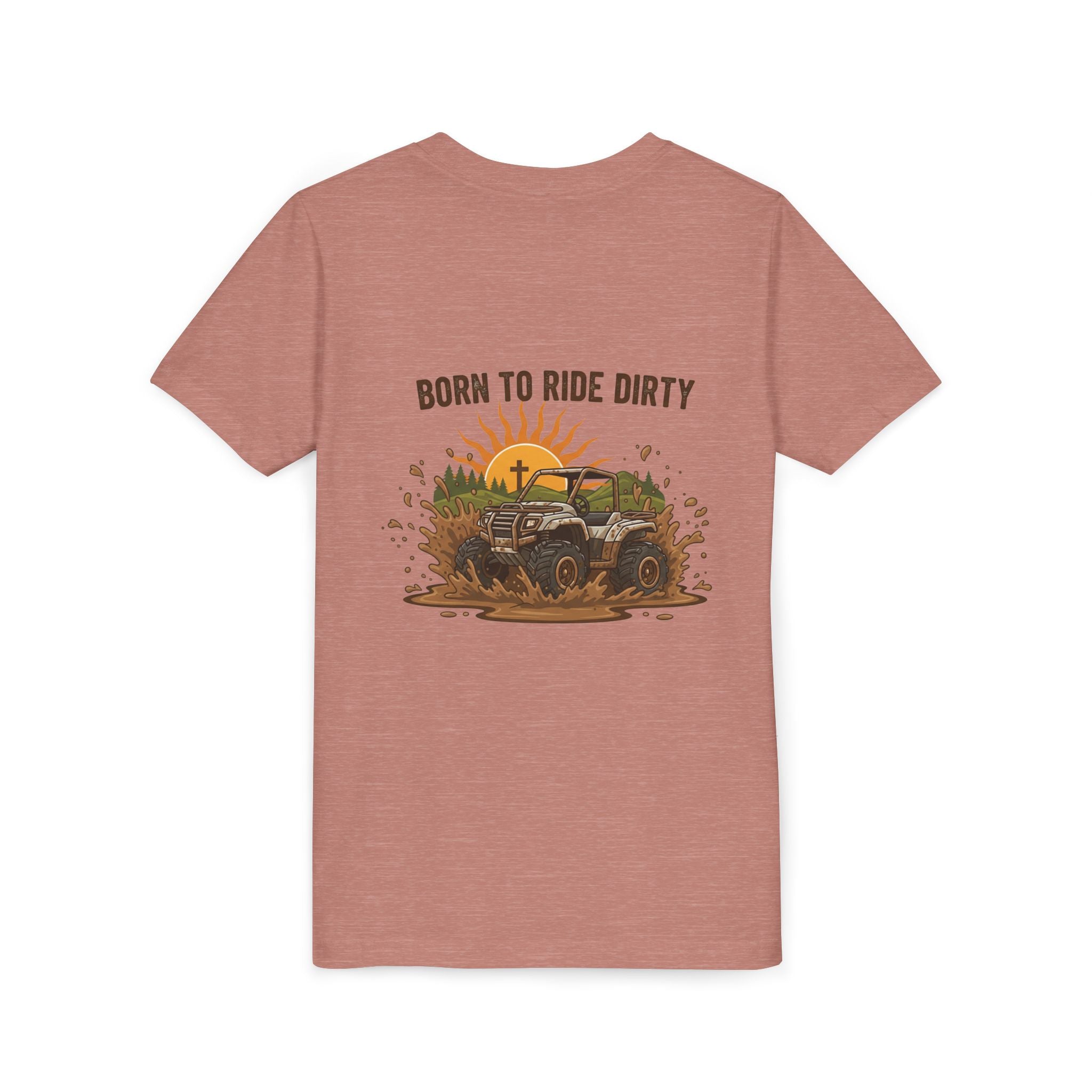 Born to Ride Dirty — Youth T-Shirt - RESTERATION