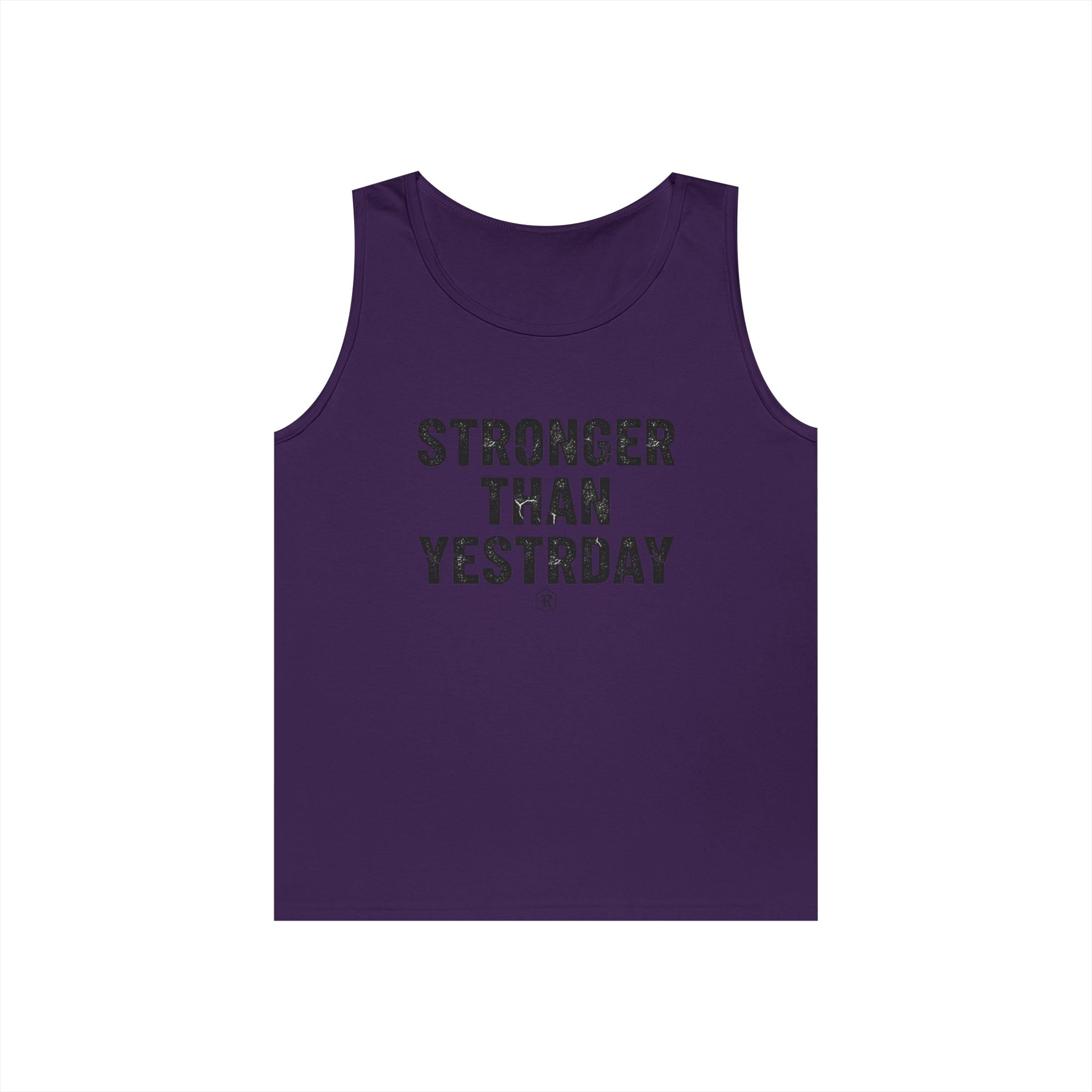 Stronger Than Yesterday — Motivational Tank Top - RESTERATION