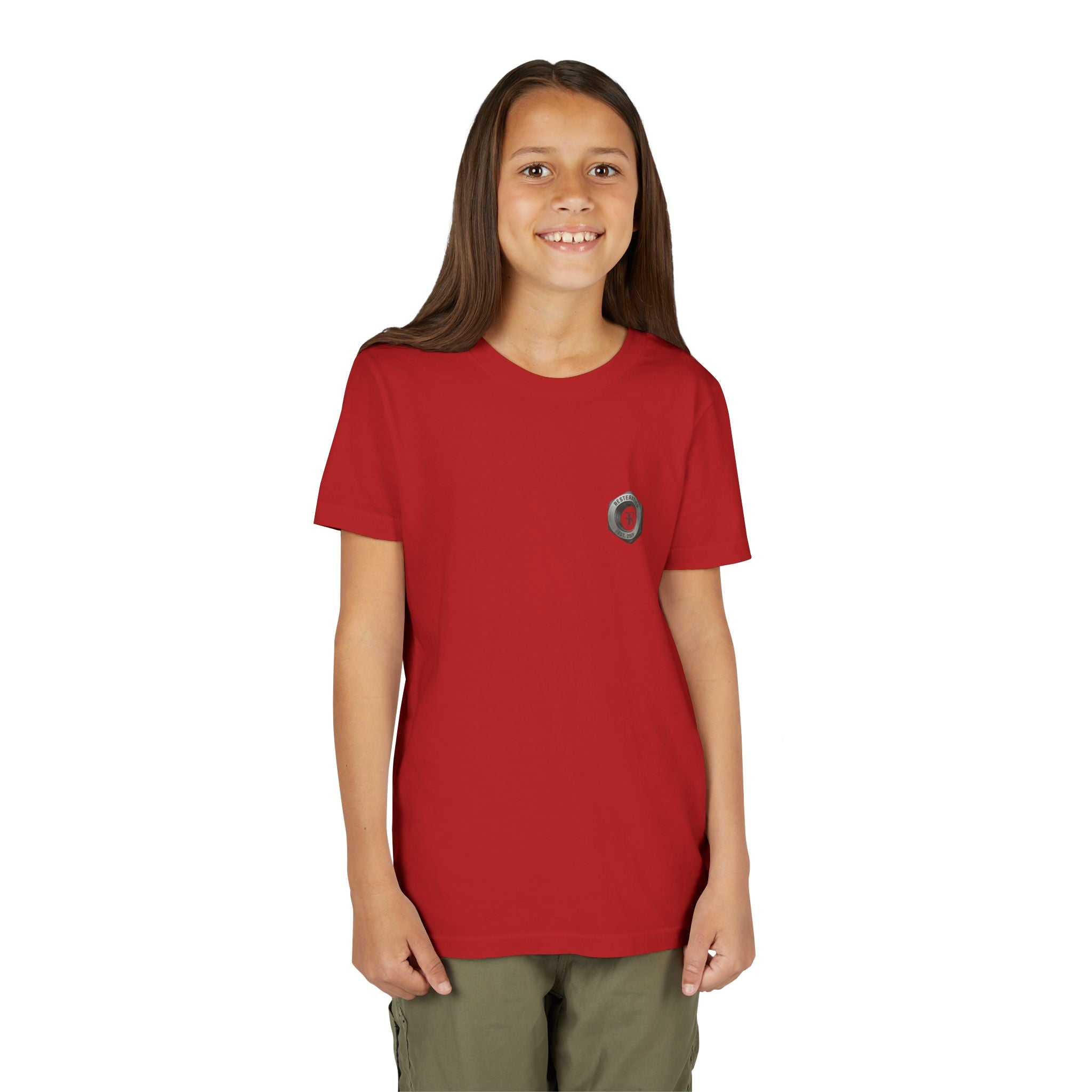 Little Hauler — Monster Truck Youth T-Shirt - RESTERATION
