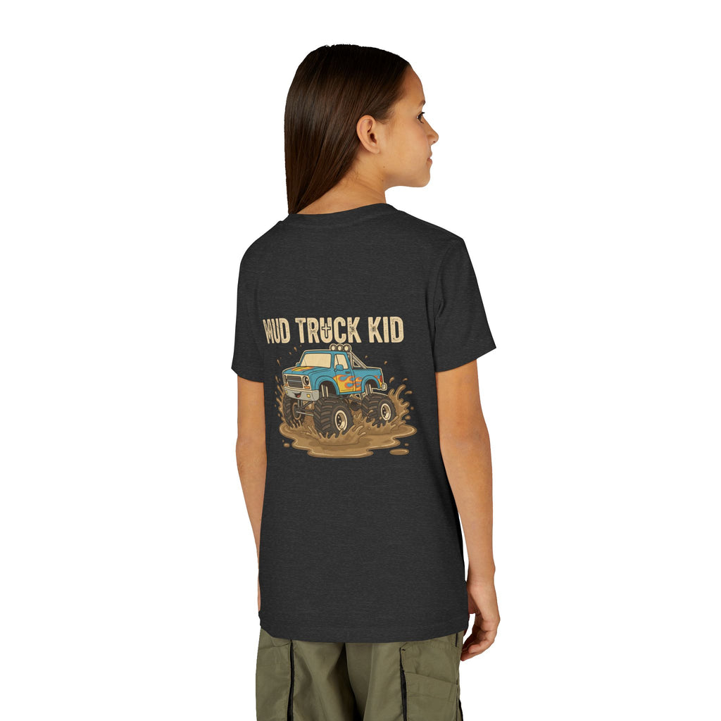 Mud Truck Kid — Youth T-Shirt - RESTERATION