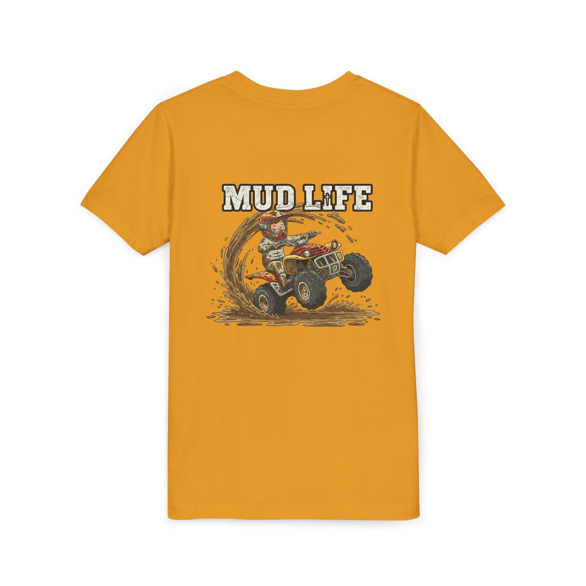 Mud Life — ATV Youth T-Shirt - RESTERATION