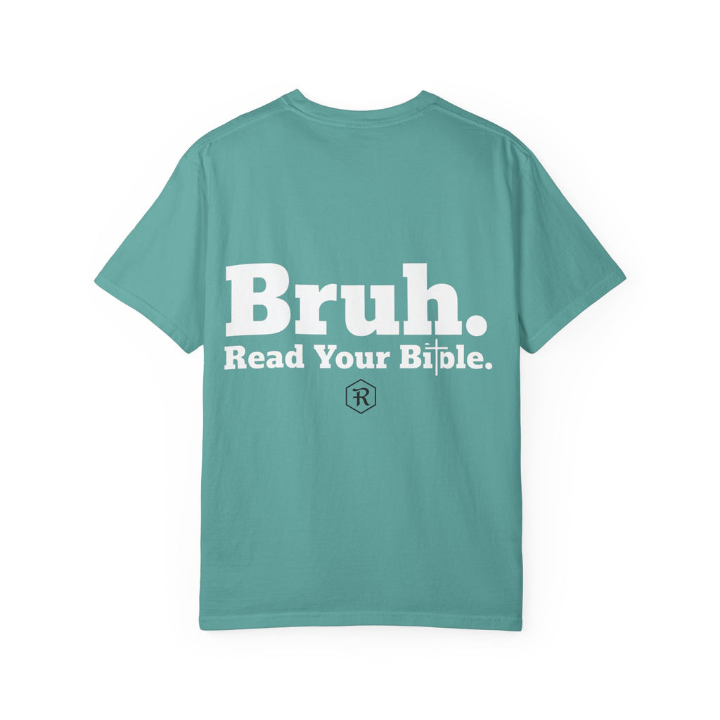 Classic White T-Shirt — Minimal Back Logo Tee - RESTERATION