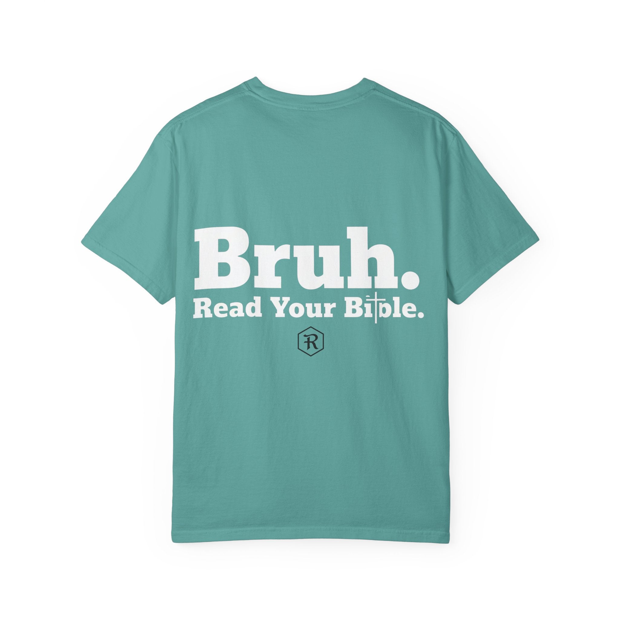 Classic White T-Shirt — Minimal Back Logo Tee - RESTERATION