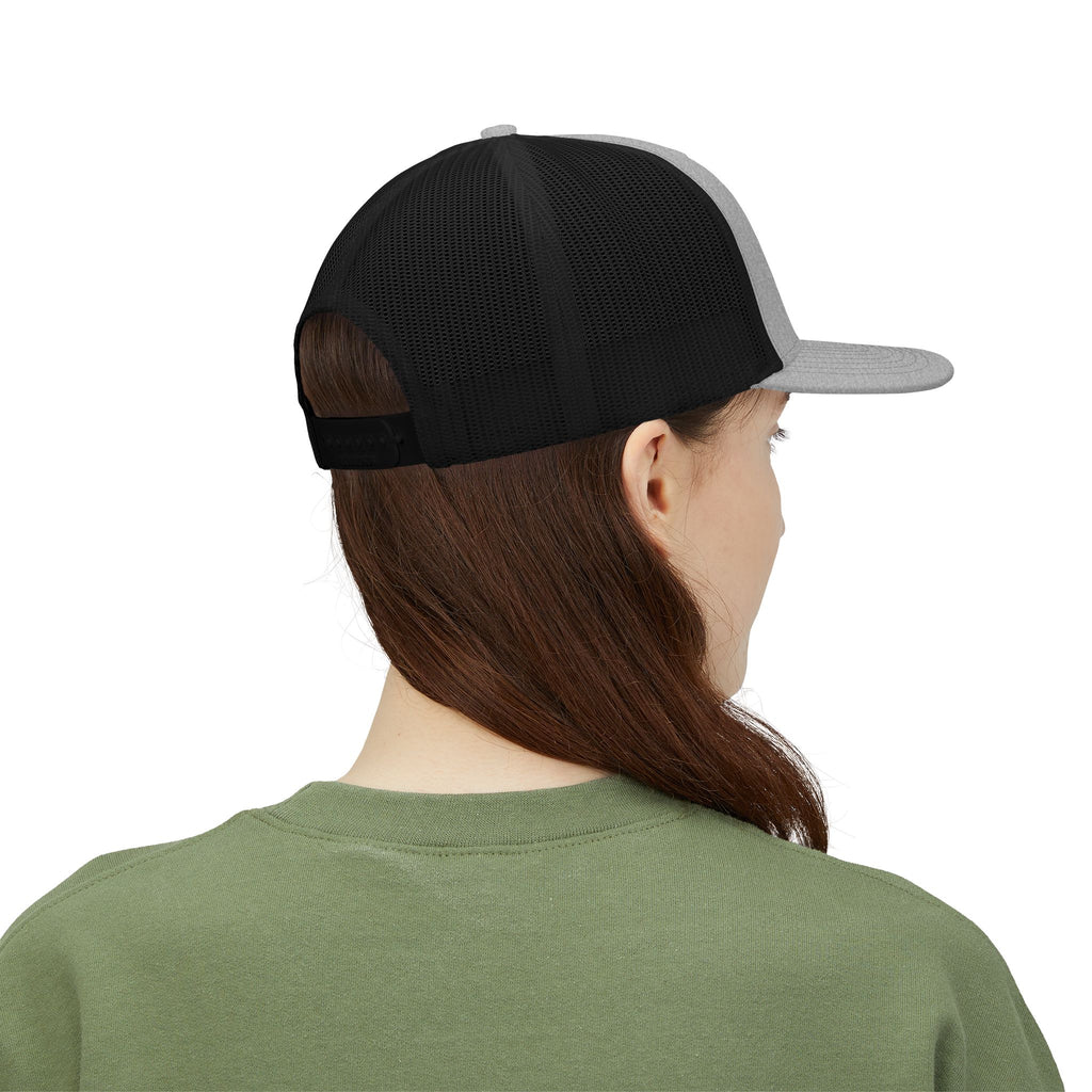 Classic Snapback Trucker Cap | Mesh Back Embroidered Hat | Faith Apparel - RESTERATION