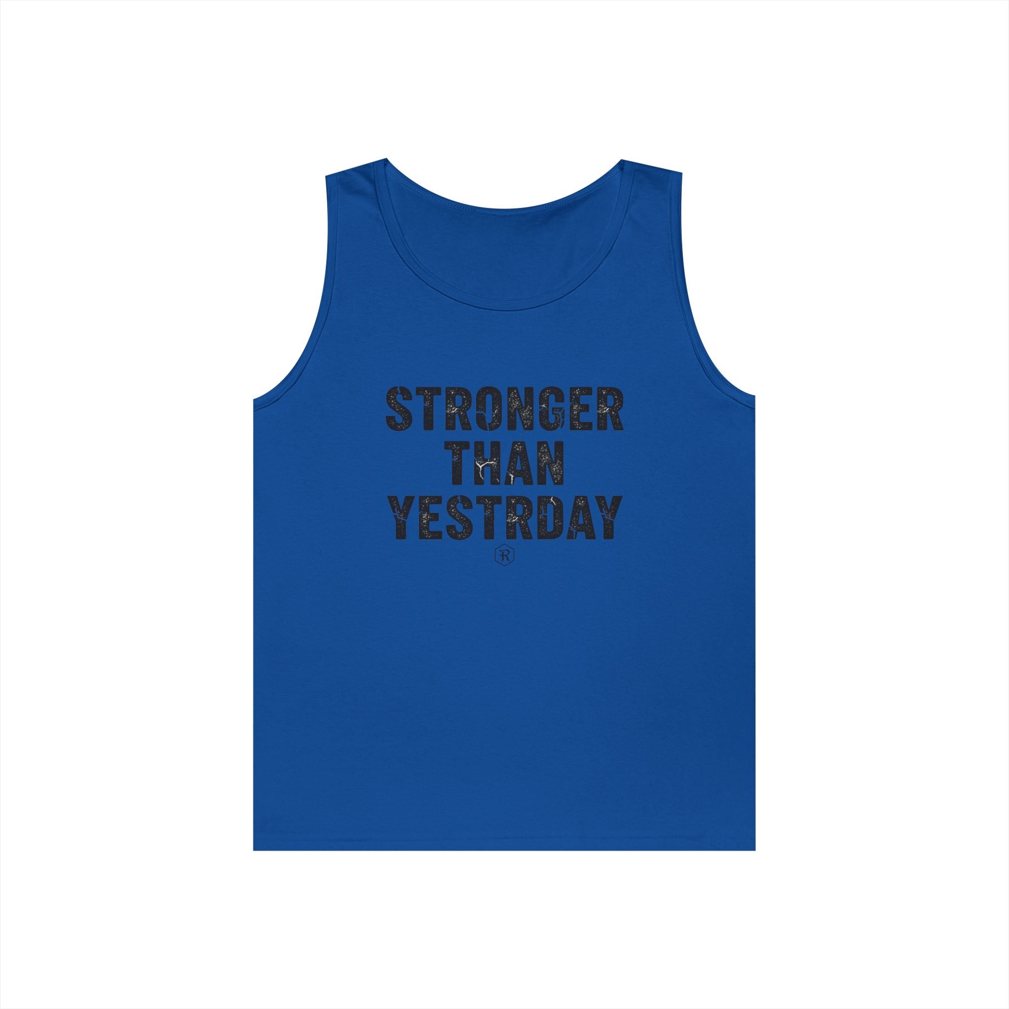 Stronger Than Yesterday — Motivational Tank Top - RESTERATION