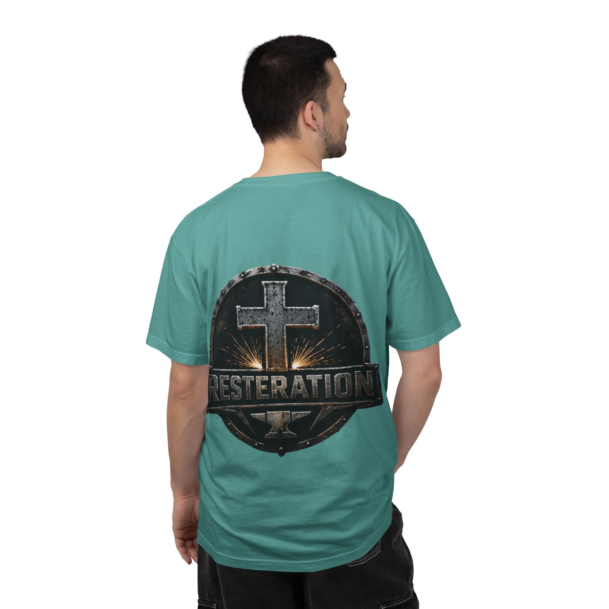 Restoration Cross Graphic T-Shirt - RESTERATION