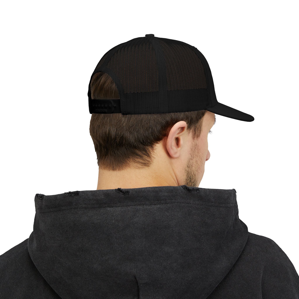 Classic Snapback Trucker Cap | Mesh Back Embroidered Hat | Faith Apparel - RESTERATION