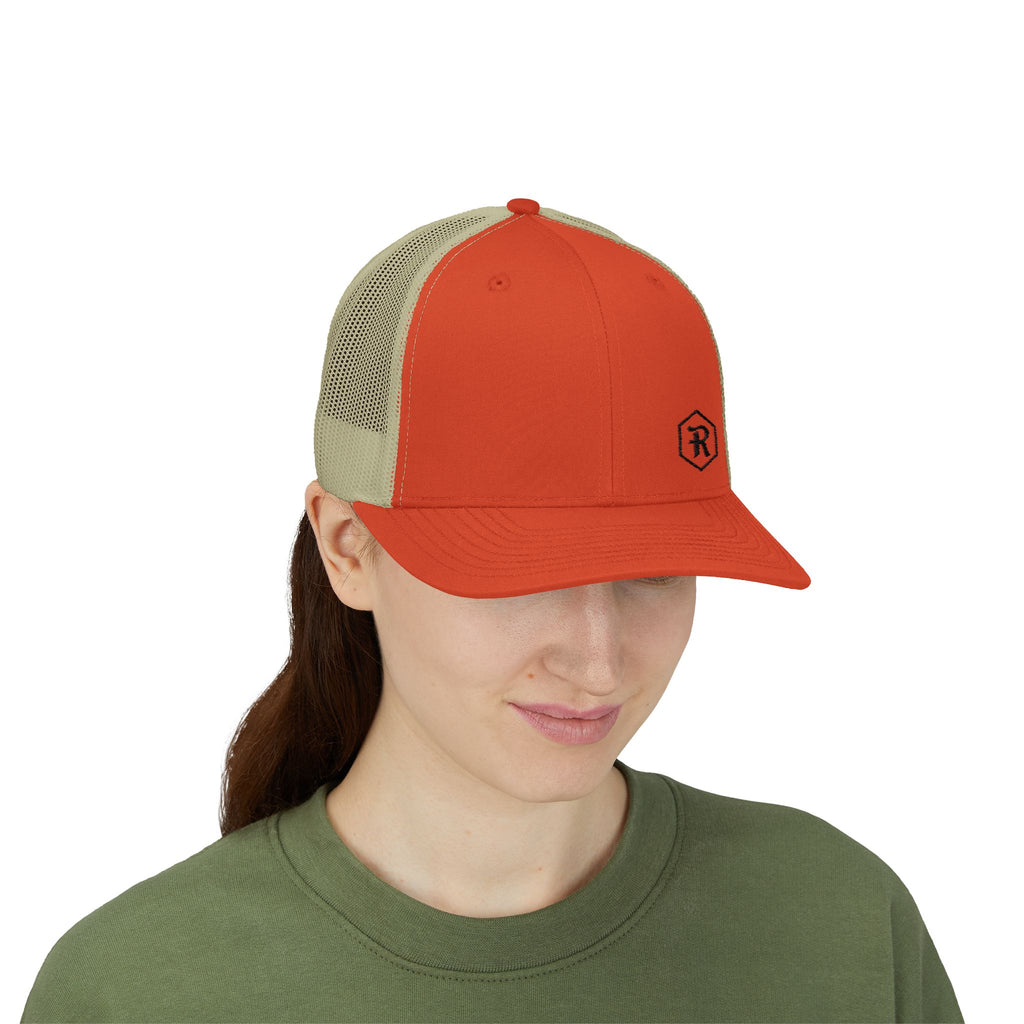 Snapback Trucker Cap | Mesh Back Adjustable Embroidered Hat | Faith Apparel - RESTERATION
