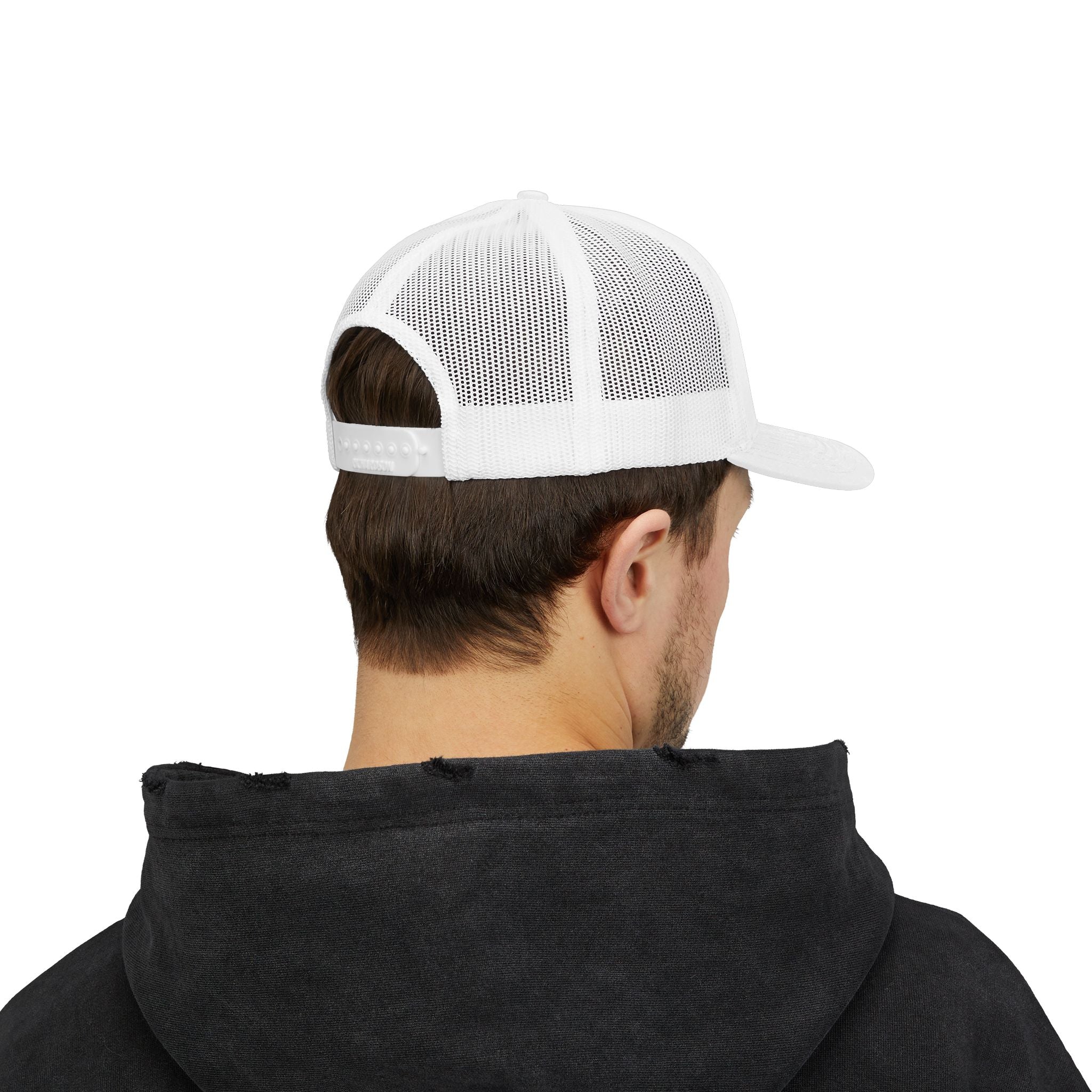 Snapback Trucker Cap | Mesh Back Adjustable Embroidered Hat | Faith Apparel - RESTERATION