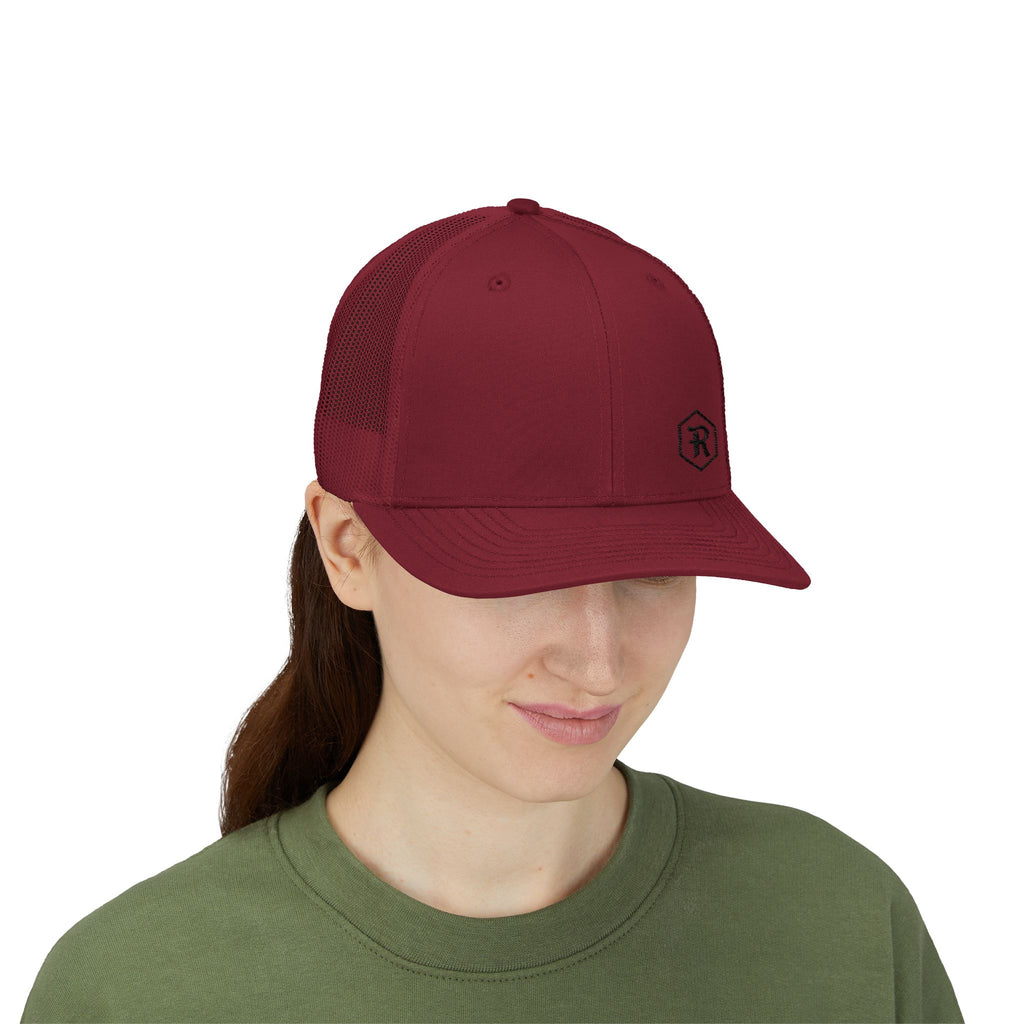 Snapback Trucker Cap | Mesh Back Adjustable Embroidered Hat | Faith Apparel - RESTERATION