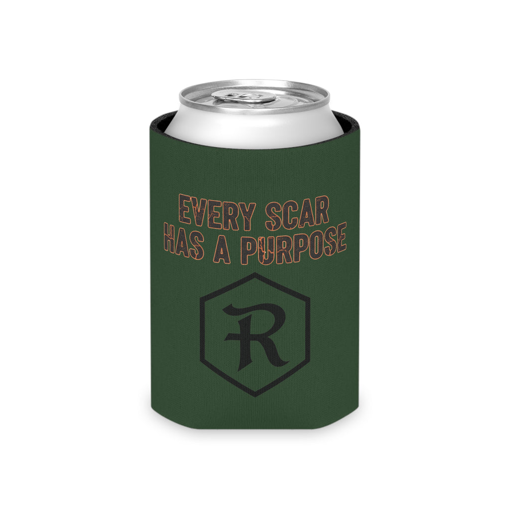 RESTERATION Can Cooler — 'Every Scar Has A Purpose' | Rise Again Christian Koozie 4 - RESTERATION