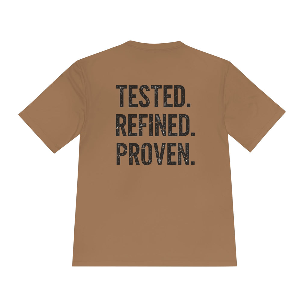 Tested. Refined. Proven. Performance Tee - RESTERATION