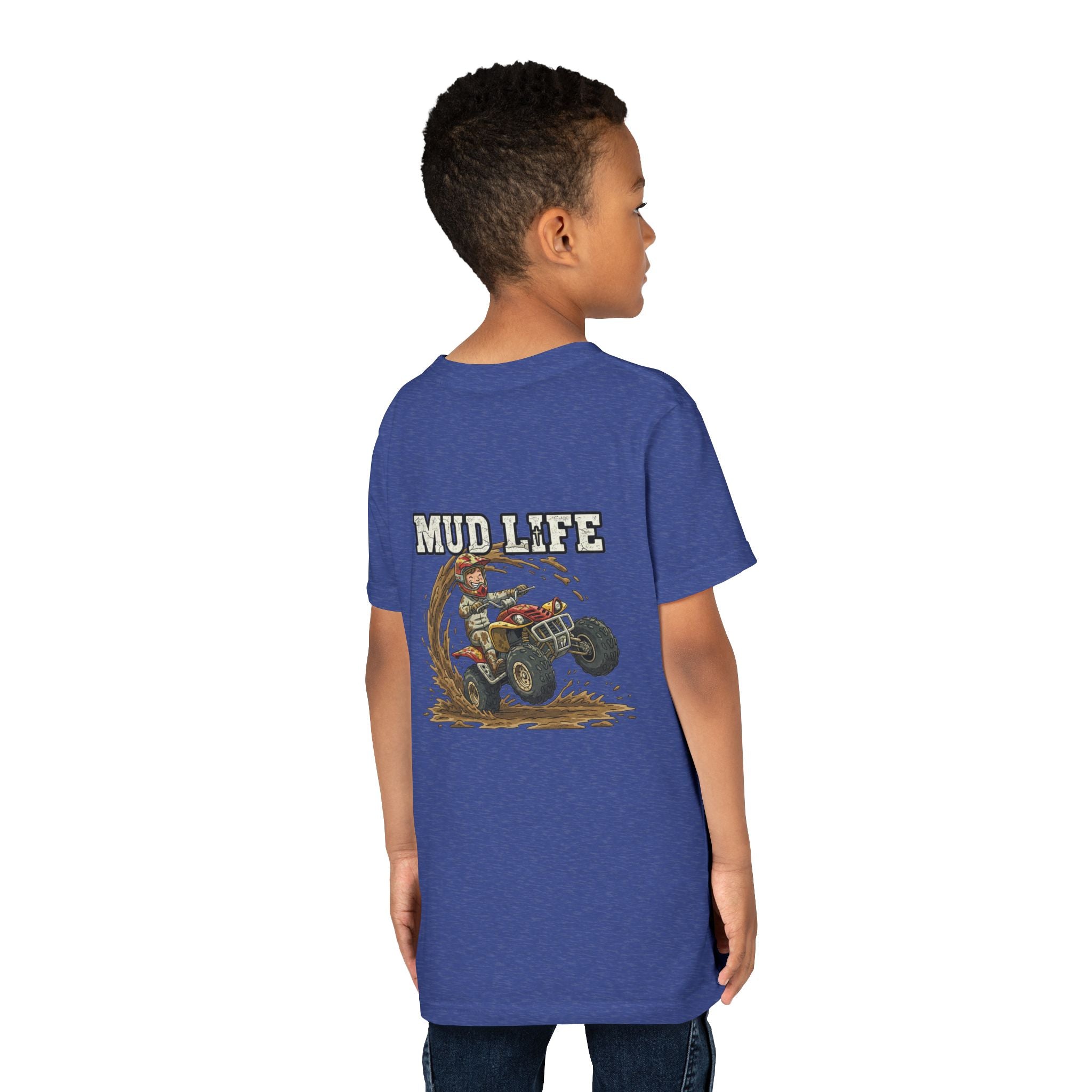 Mud Life — ATV Youth T-Shirt - RESTERATION