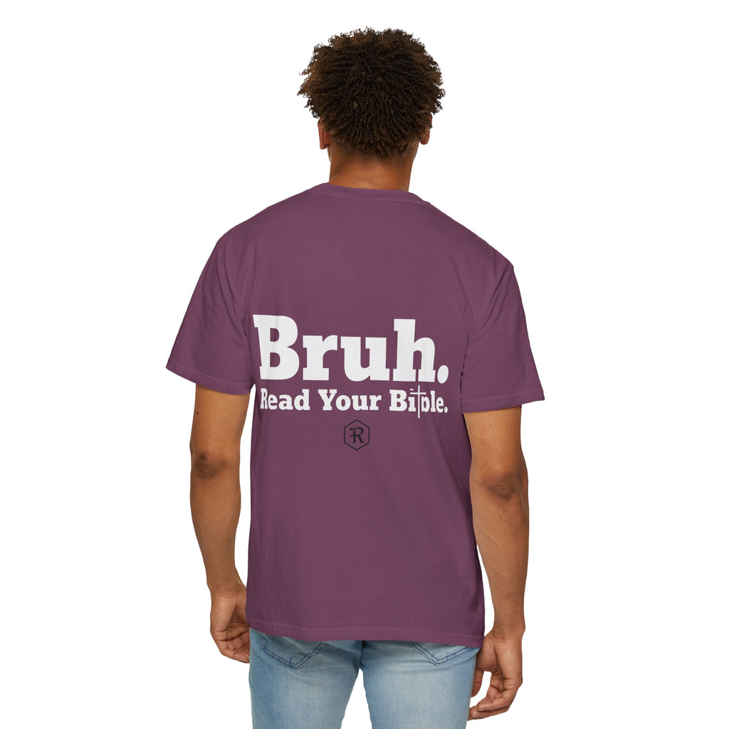 Classic White T-Shirt — Minimal Back Logo Tee - RESTERATION