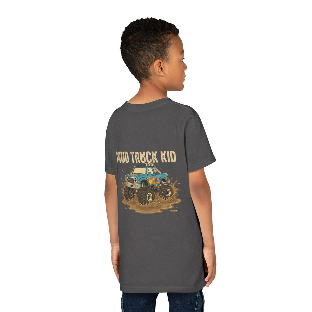 Mud Truck Kid — Youth T-Shirt - RESTERATION