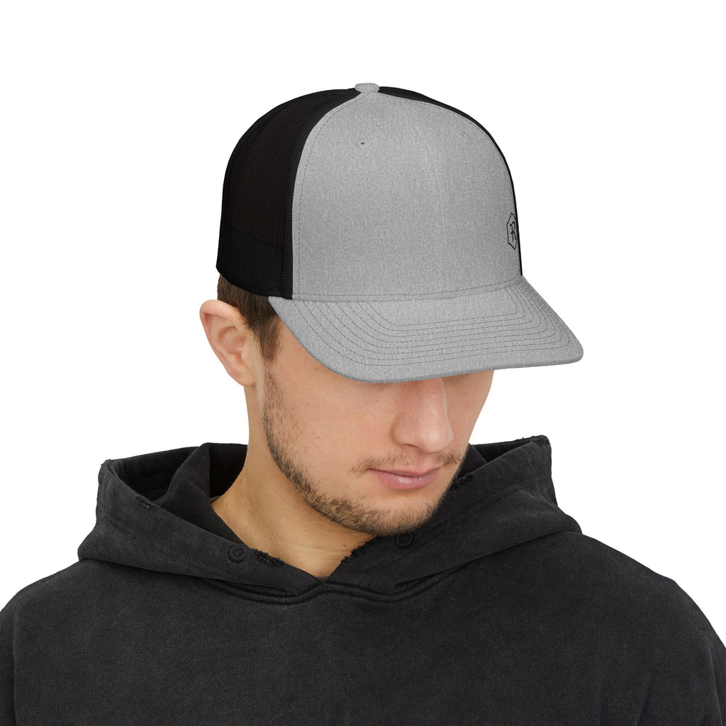Classic Snapback Trucker Cap | Mesh Back Embroidered Hat | Faith Apparel - RESTERATION