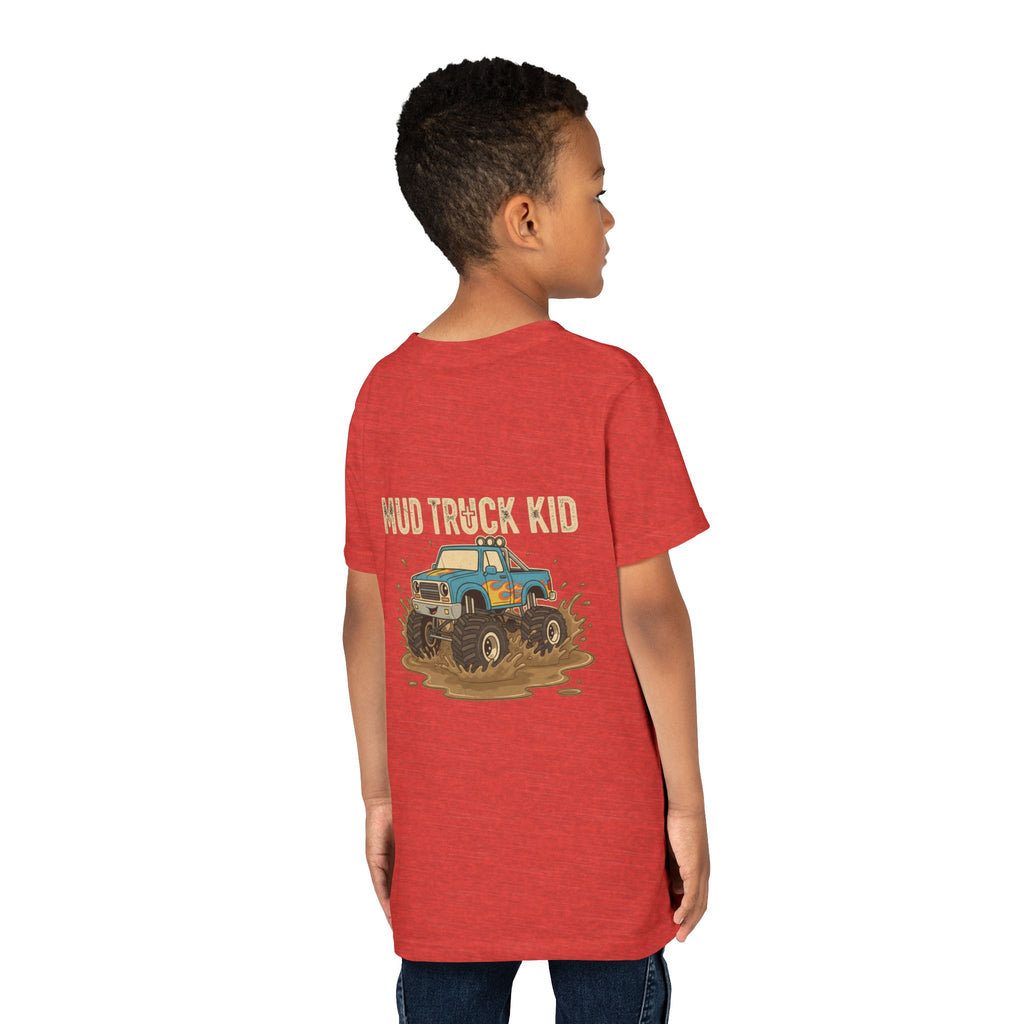 Mud Truck Kid — Youth T-Shirt - RESTERATION