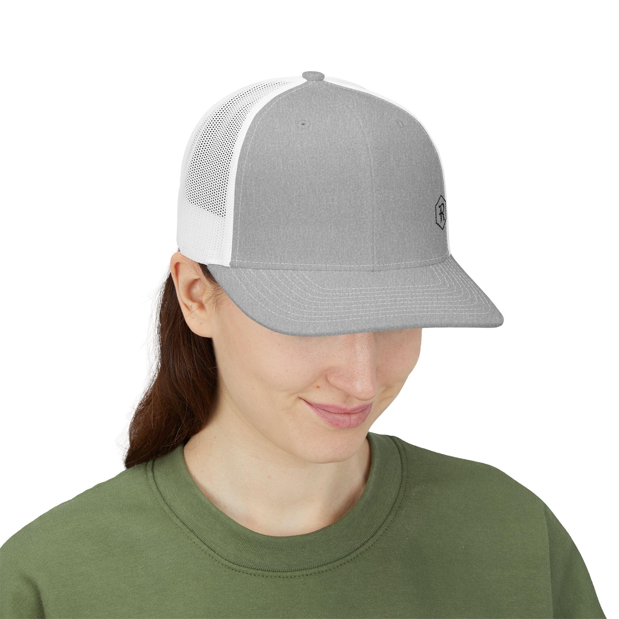 Classic Snapback Trucker Cap | Mesh Back Embroidered Hat | Faith Apparel - RESTERATION