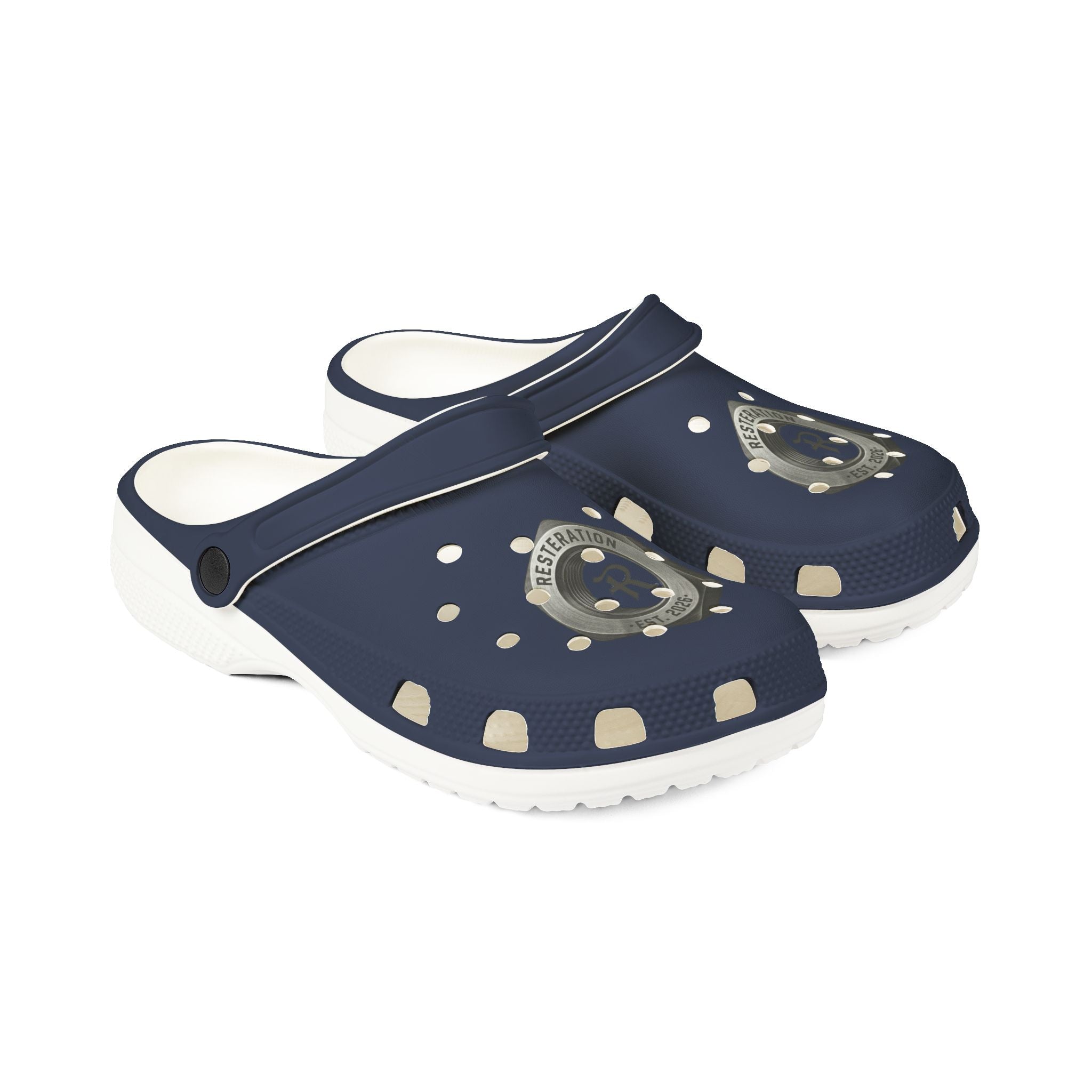 Anchor EVA Clogs | Lightweight Slip-On Foam Sandals | Unisex Garden Shoes - RESTERATION