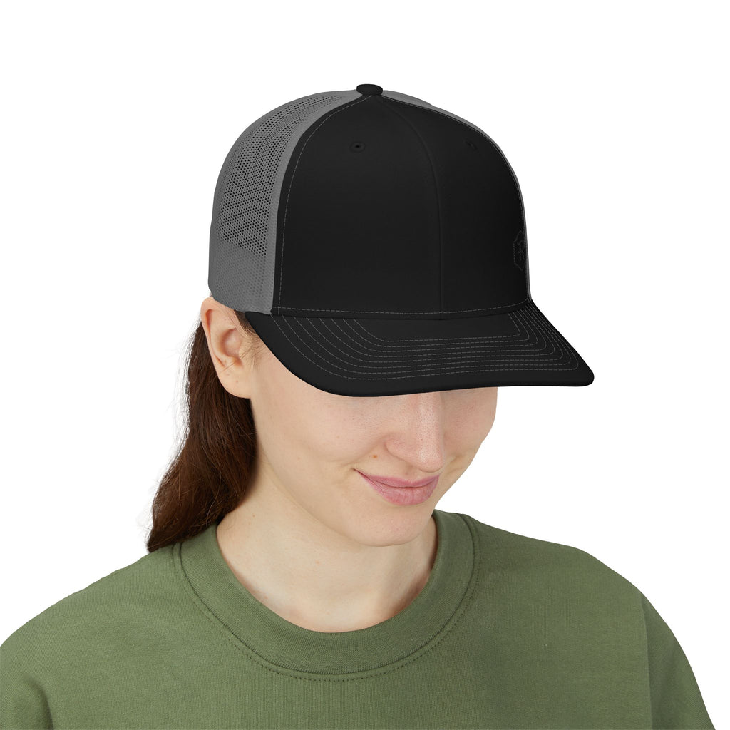 Classic Snapback Trucker Cap | Mesh Back Embroidered Hat | Faith Apparel - RESTERATION