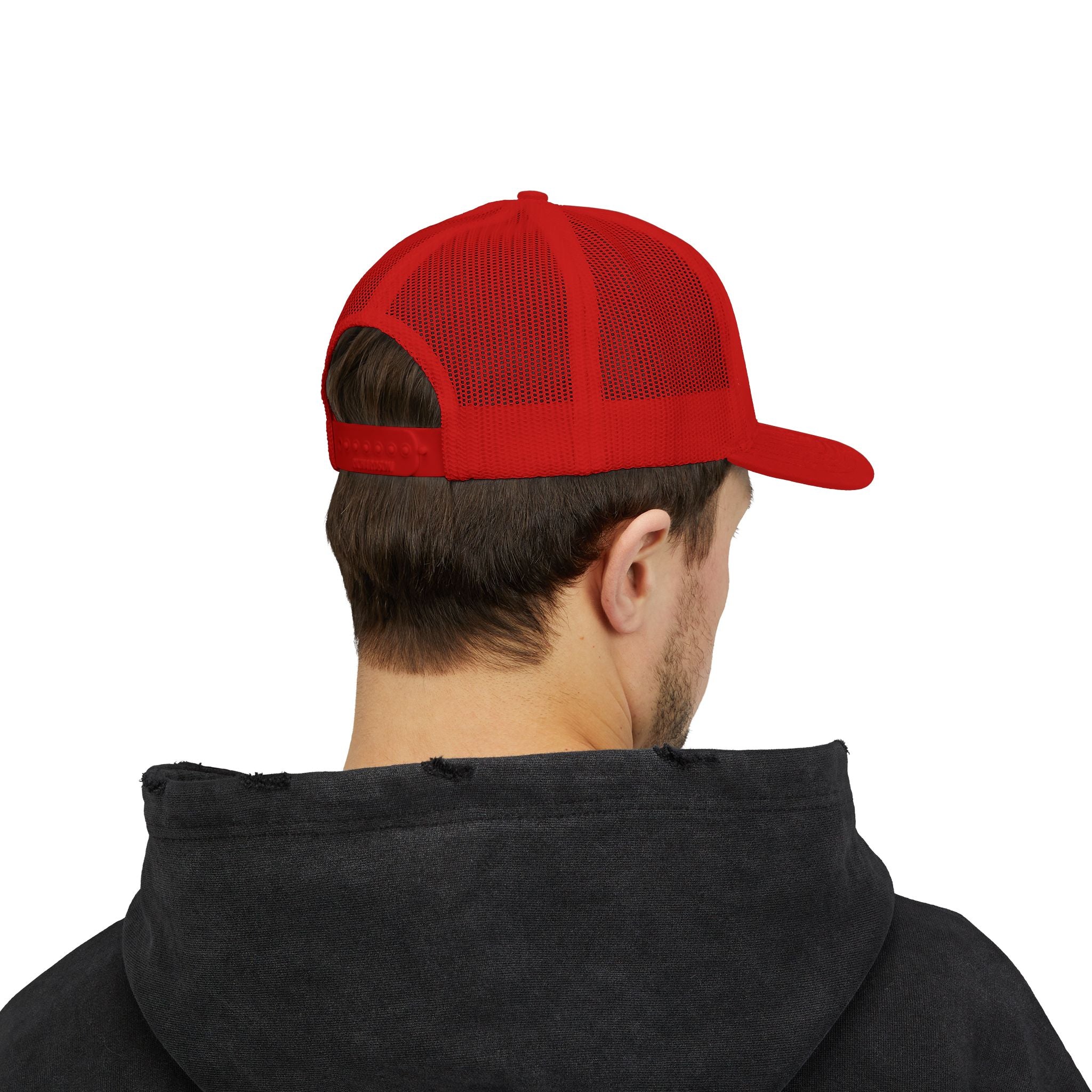 Snapback Trucker Cap | Mesh Back Adjustable Embroidered Hat | Faith Apparel - RESTERATION