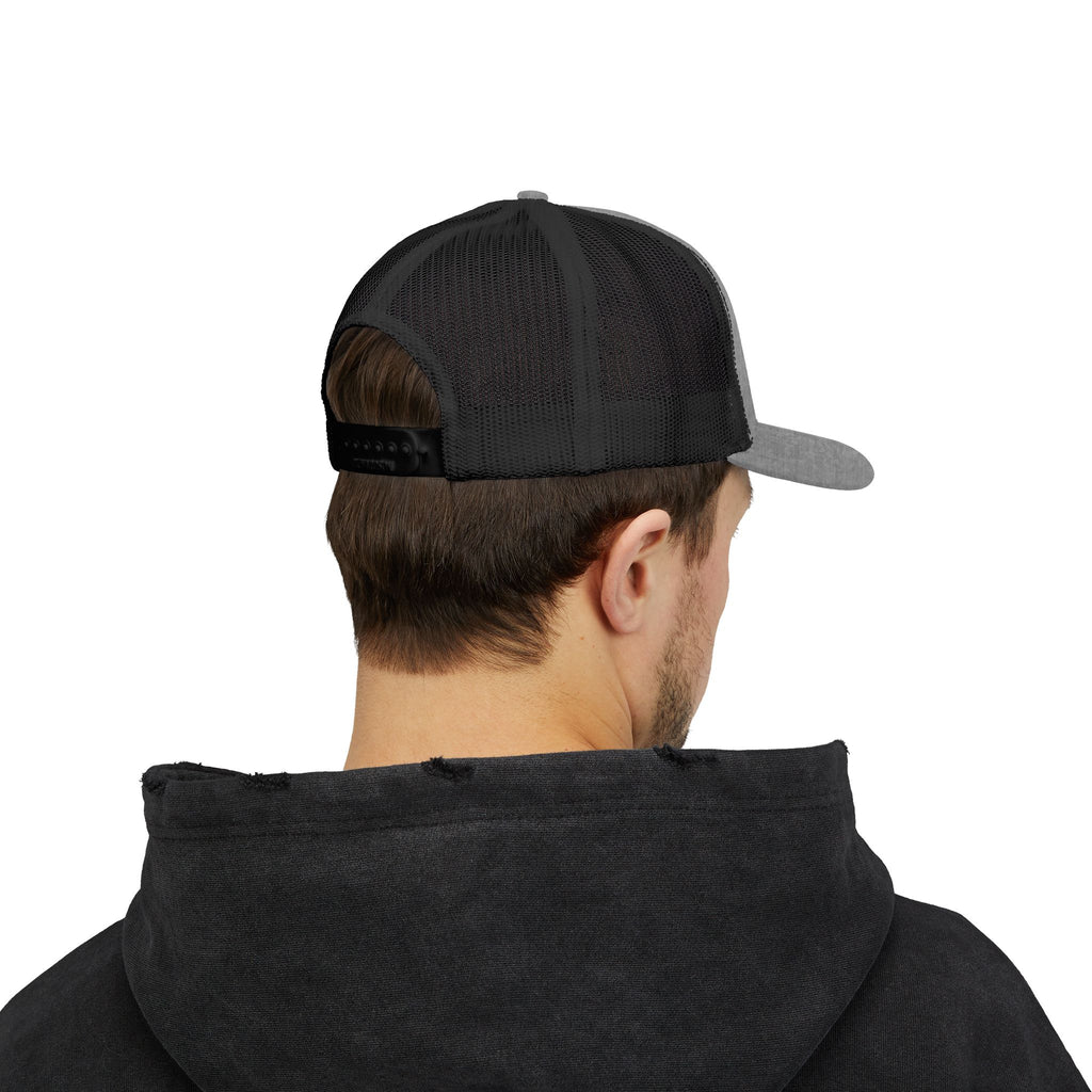 Snapback Trucker Cap | Mesh Back Adjustable Embroidered Hat | Faith Apparel - RESTERATION